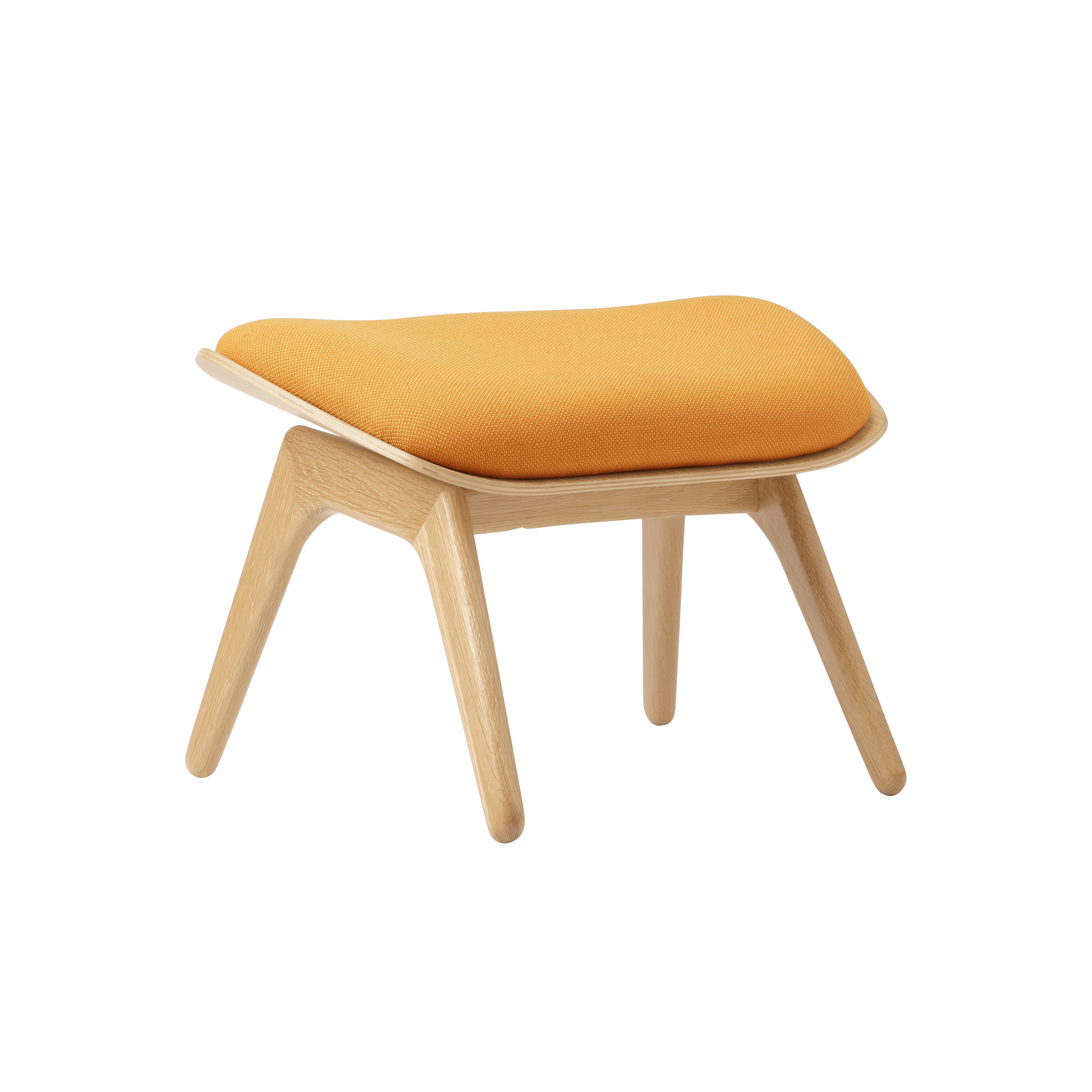 Podnóżek READER bursztynowy z dębową podstawą UMAGE Eye on Design