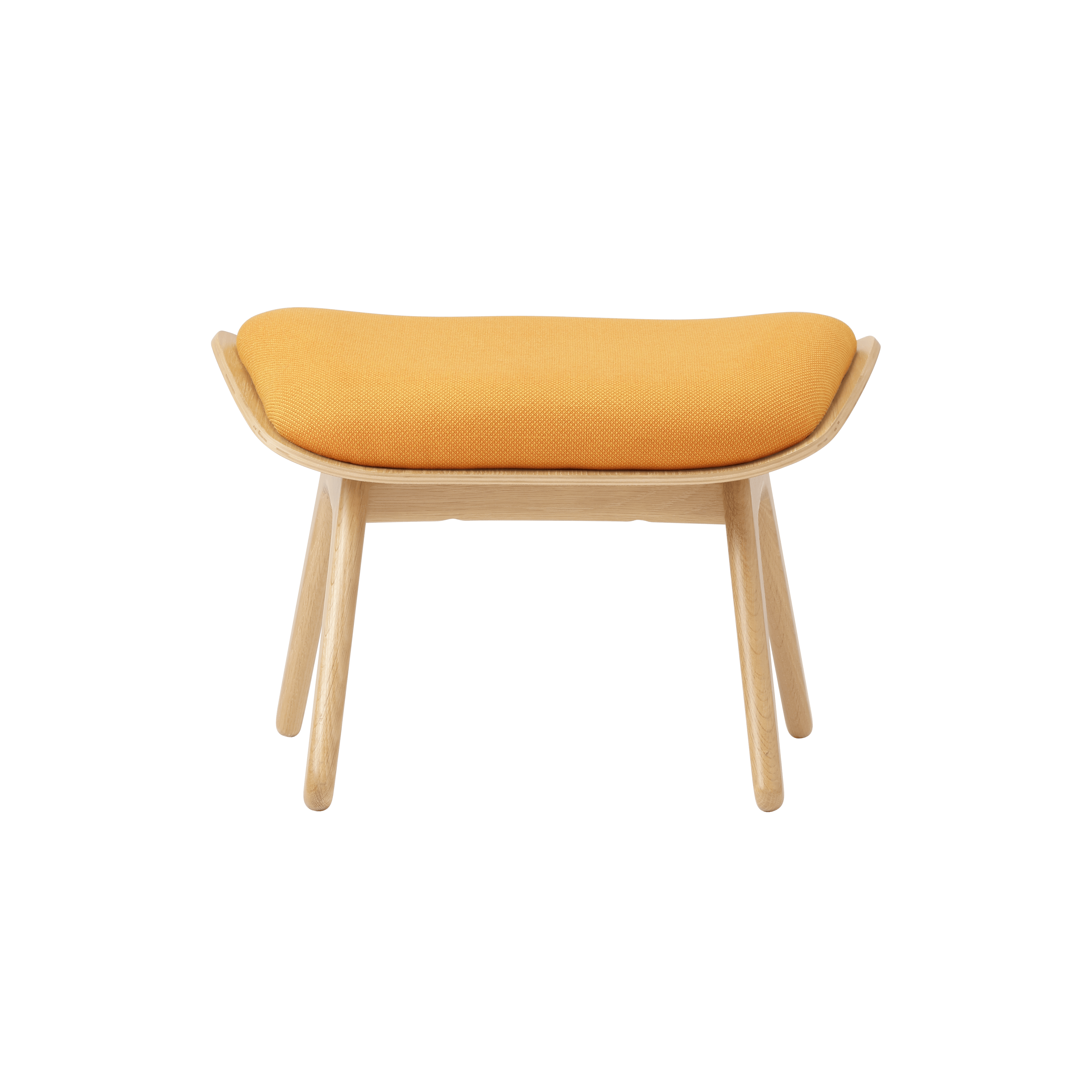 Podnóżek READER bursztynowy z dębową podstawą UMAGE Eye on Design