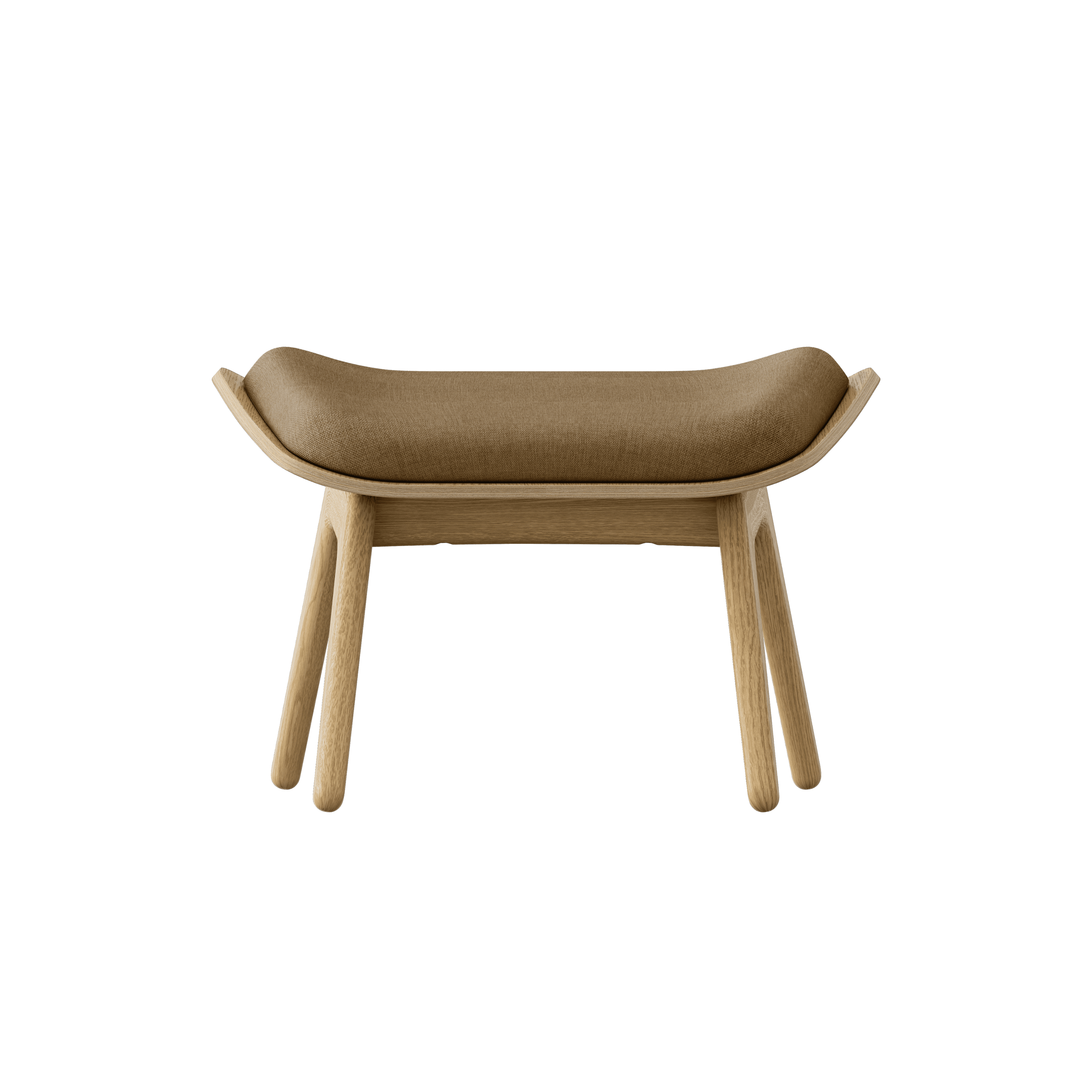 Podnóżek READER karmelowy z dębową podstawą UMAGE Eye on Design