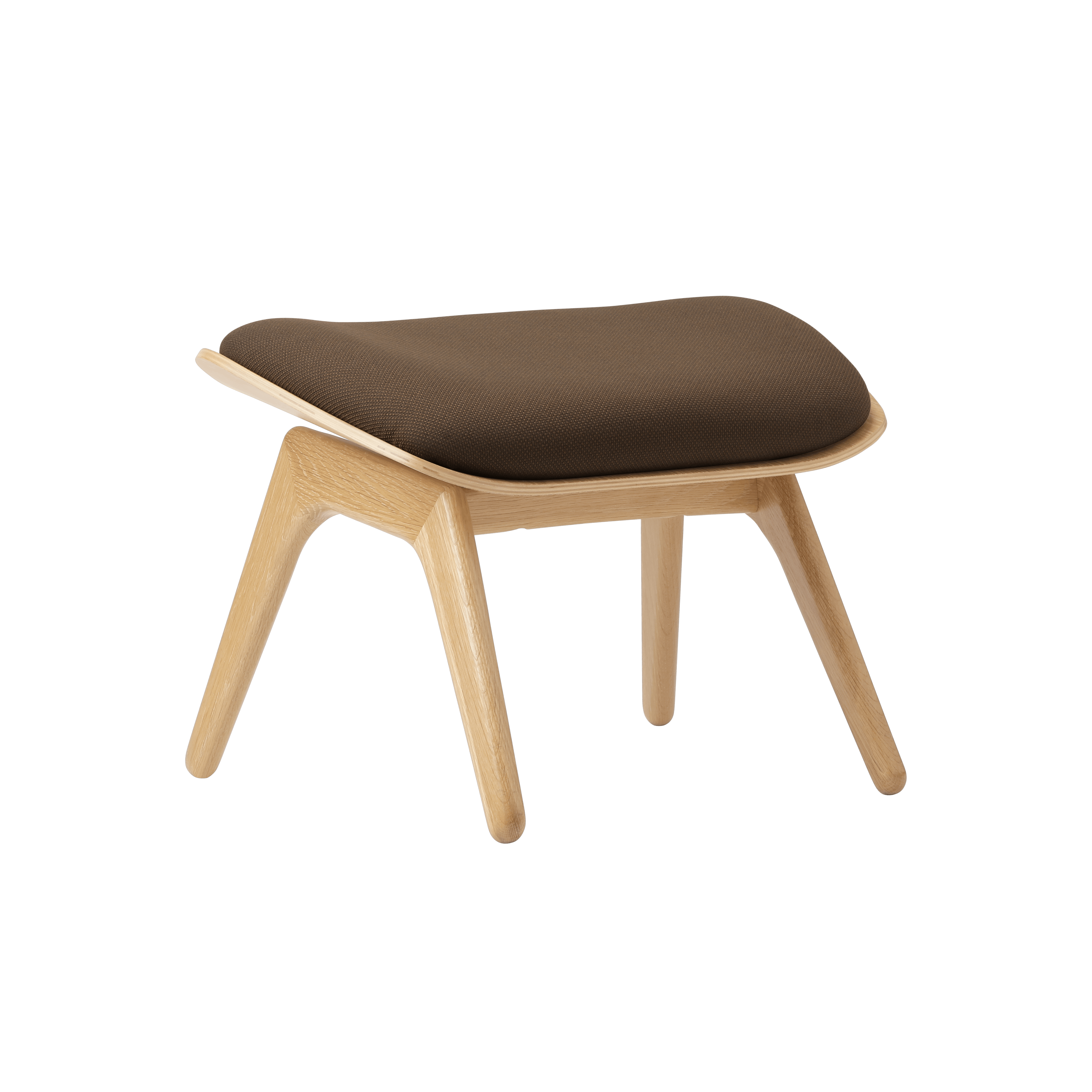 Podnóżek READER kawowy z dębową podstawą UMAGE Eye on Design