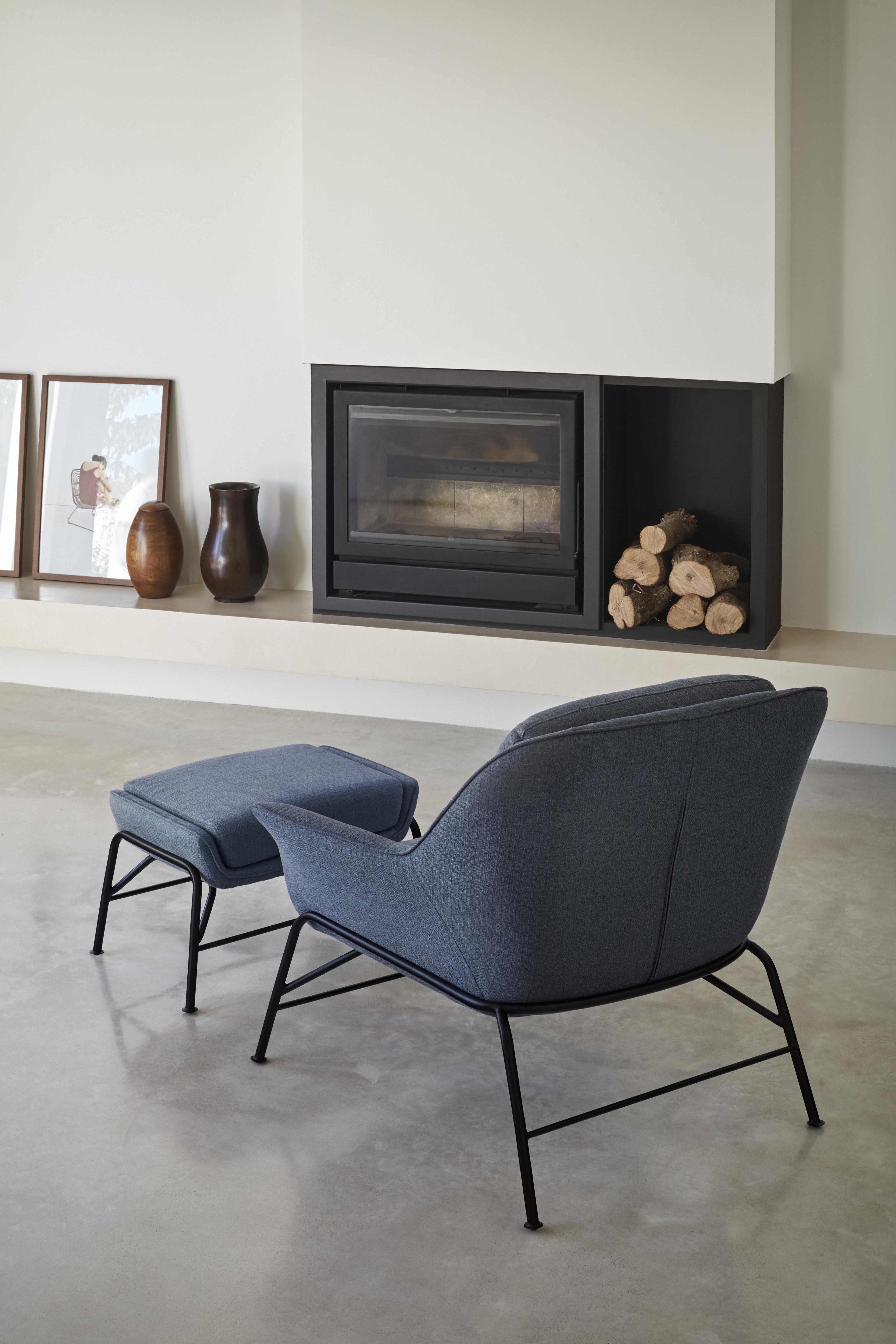 Podnóżek SADIRA niebieski Teulat Eye on Design