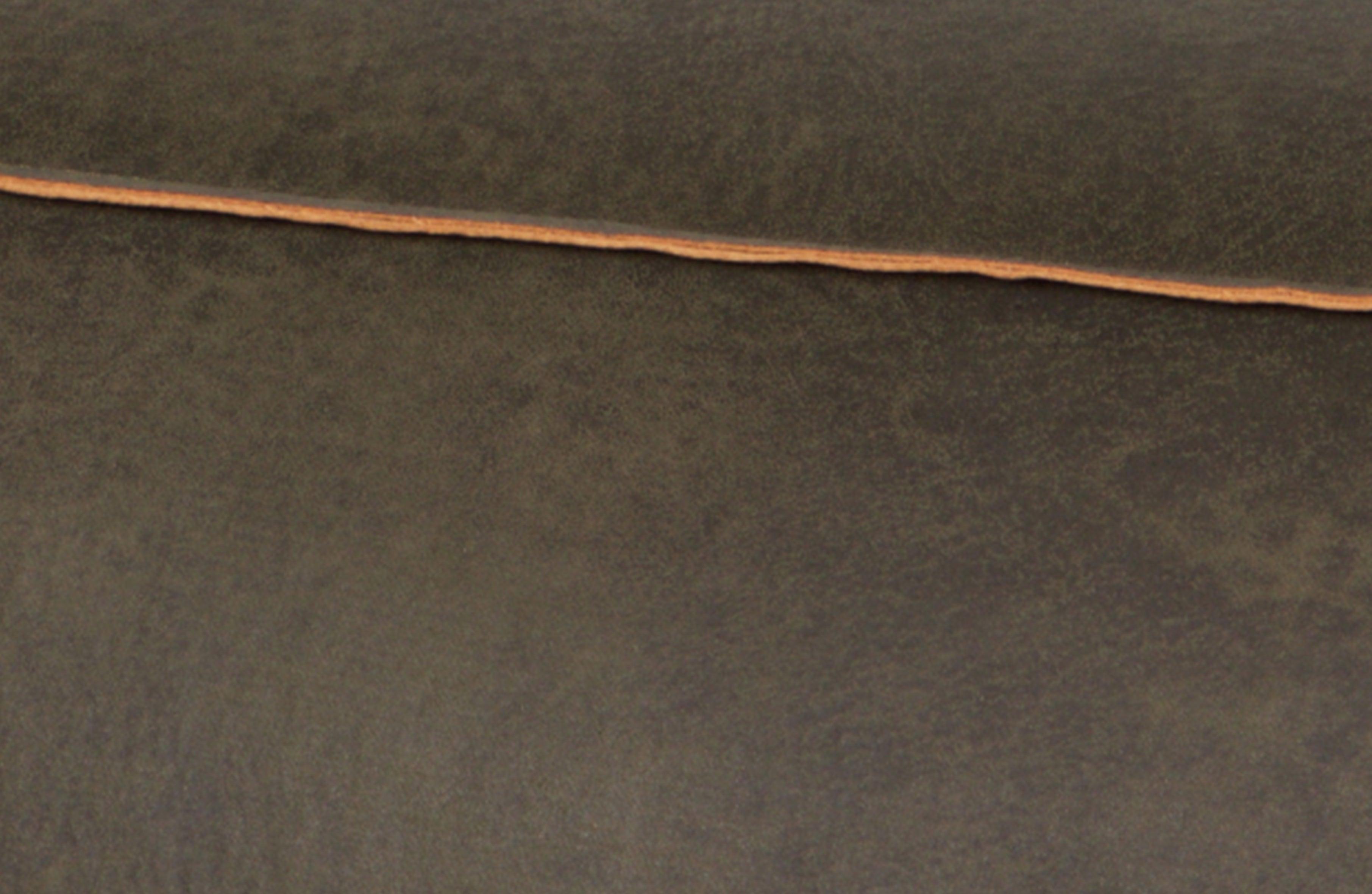 Podnóżek skórzany RODEO wojskowa zieleń Be Pure Eye on Design