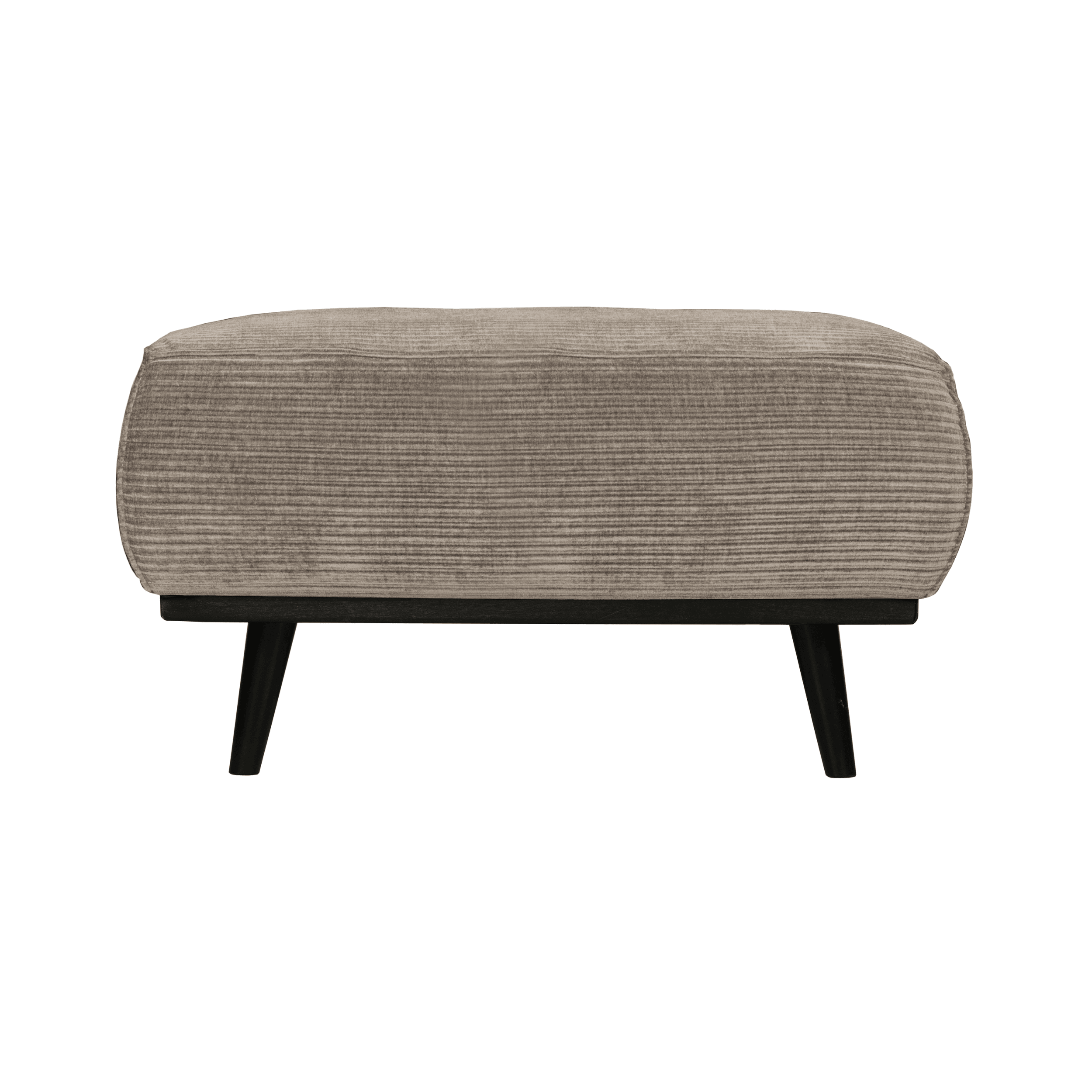 Podnóżek sztruksowy STATEMENT beżowy Be Pure Eye on Design