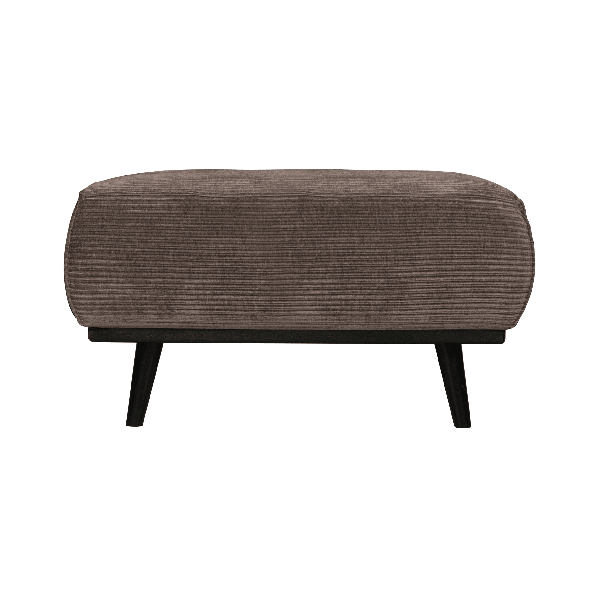 Podnóżek sztruksowy STATEMENT ciemnobeżowy Be Pure Eye on Design