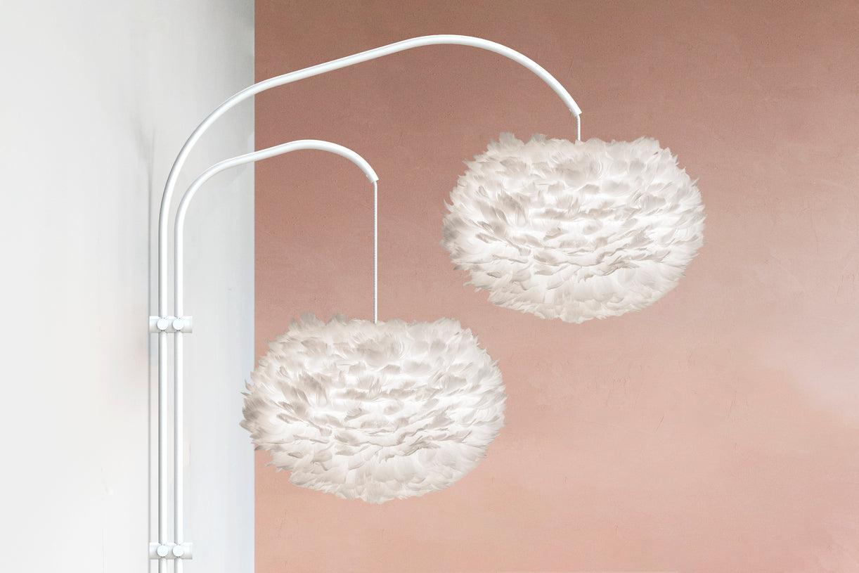 Podstawa lampy ściennej WILLOW DOUBLE biały UMAGE Eye on Design