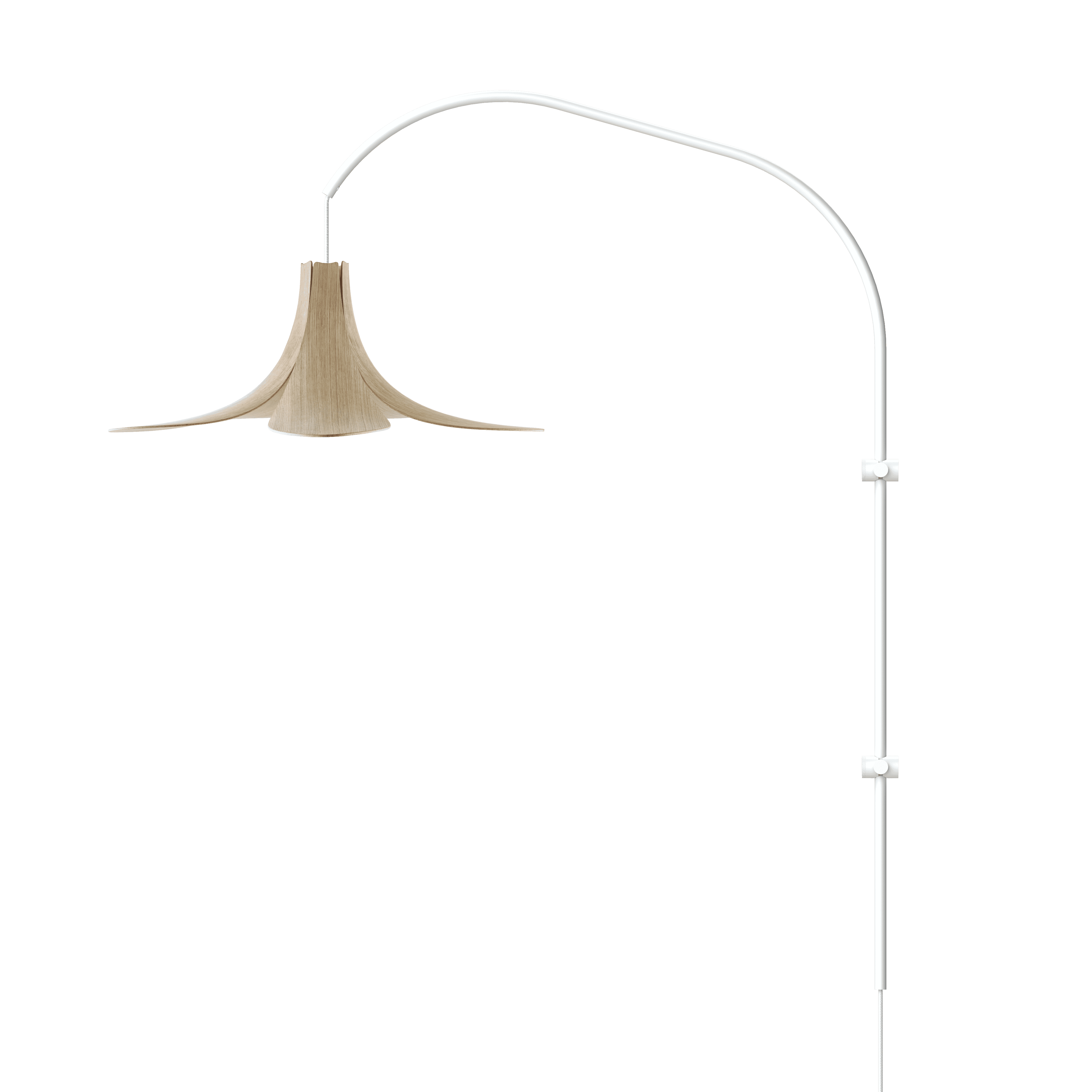 Podstawa lampy ściennej WILLOW SINGLE biały UMAGE Eye on Design