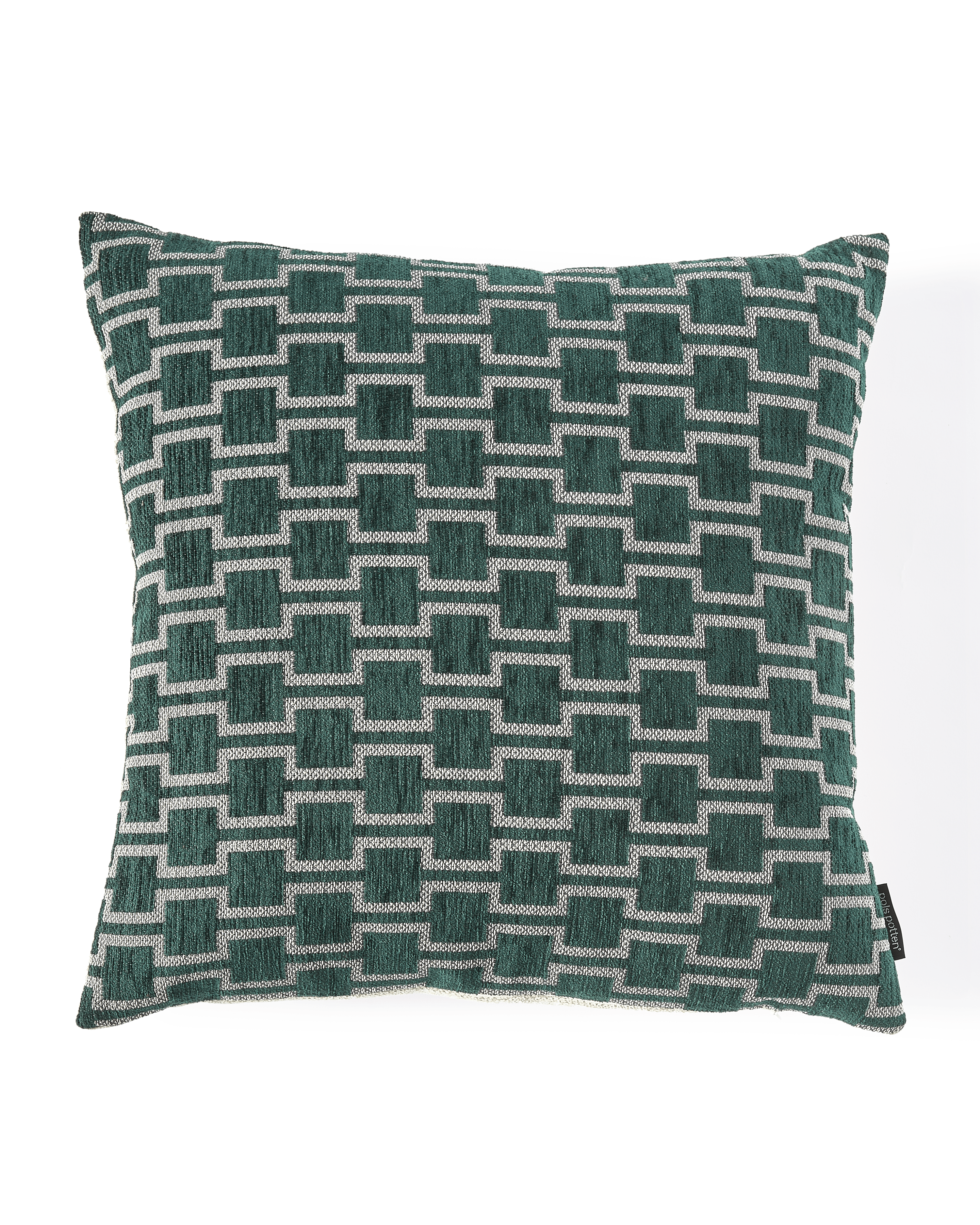 Poduszka dwustronna GEOMETRIC ciemnozielony Pols Potten Eye on Design