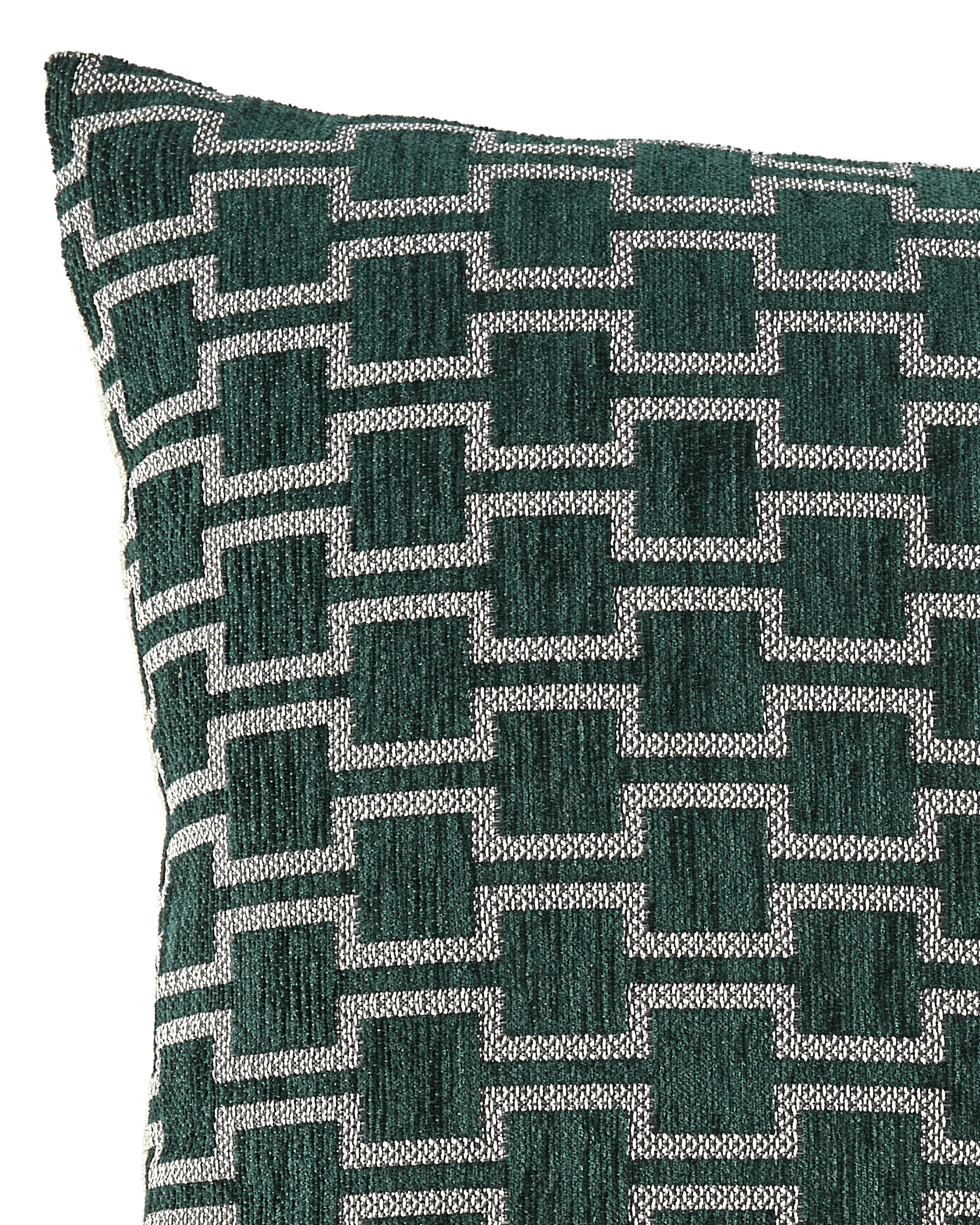 Poduszka dwustronna GEOMETRIC ciemnozielony Pols Potten Eye on Design