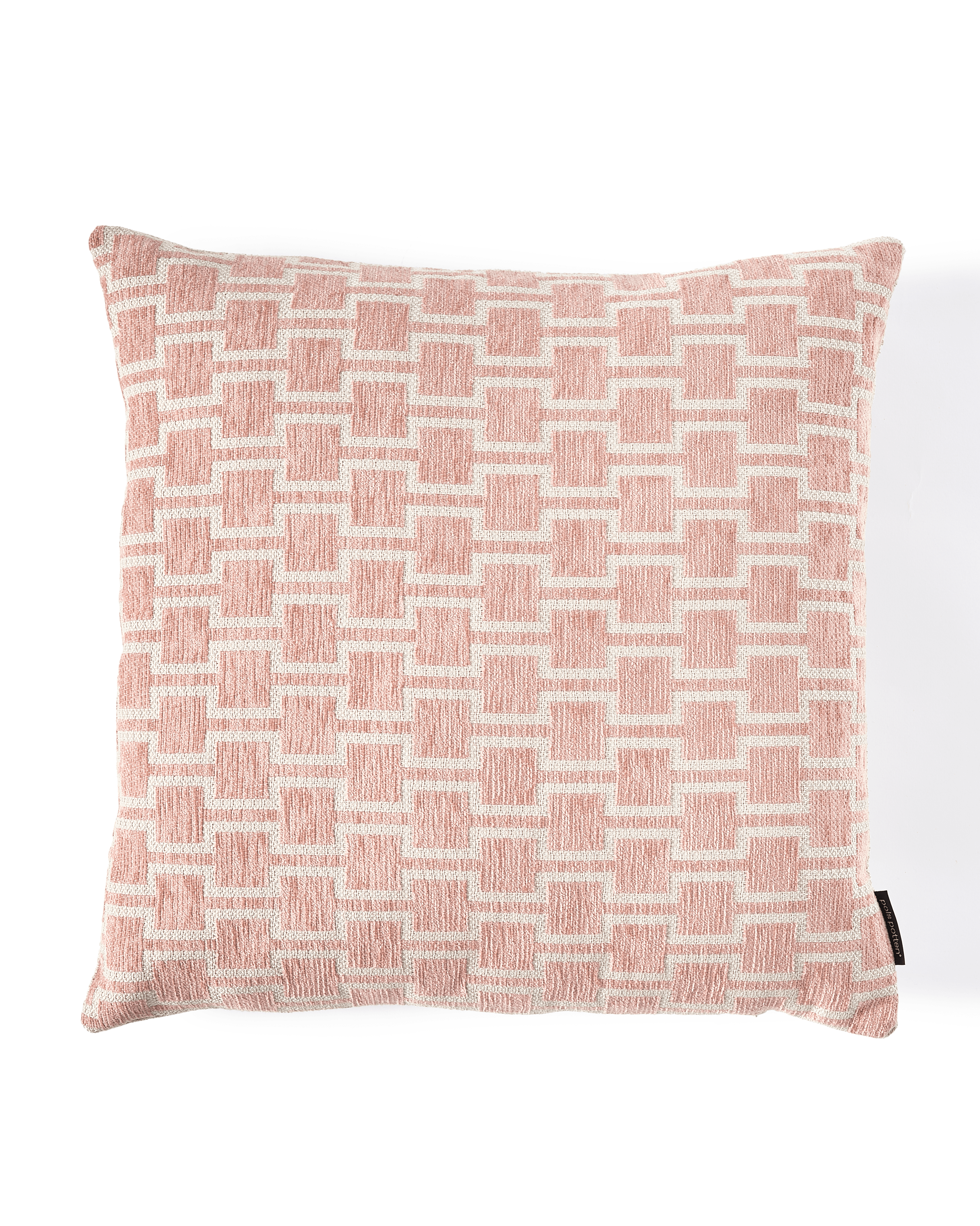 Poduszka dwustronna GEOMETRIC jasnoróżowy Pols Potten Eye on Design