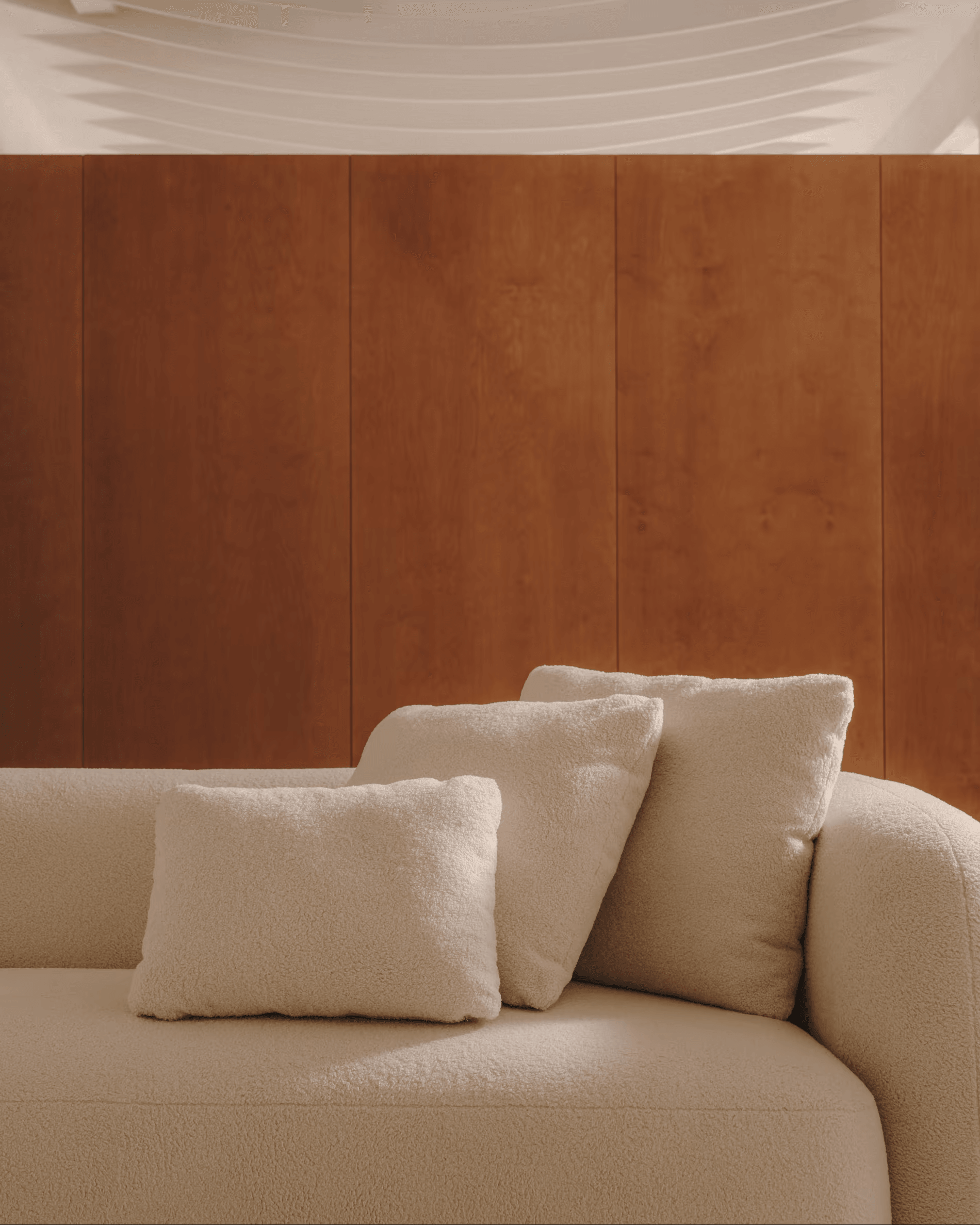 Poduszka MARTINA baranek écru La Forma Eye on Design