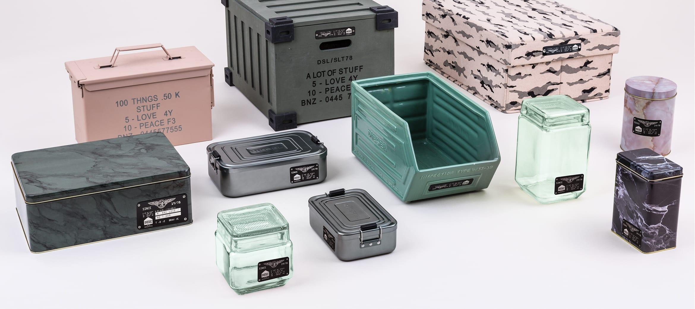 Pojemnik ALUMARBLE metalowy Seletti Eye on Design