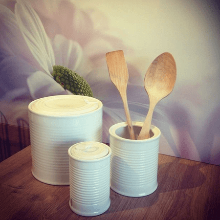 Pojemnik puszka ESTETICO QUOTIDIANO biały Seletti Eye on Design