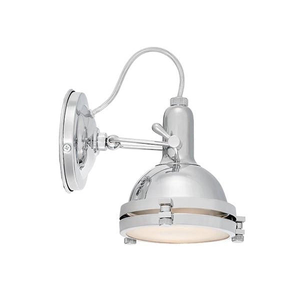 NAUTILIUS chrome wall lamp