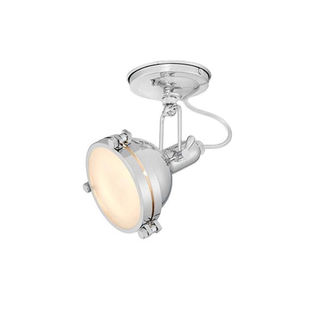 NAUTILIUS chrome wall lamp