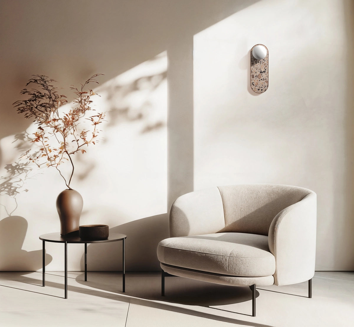 Wandlamp ovaal LEGRA baksteen