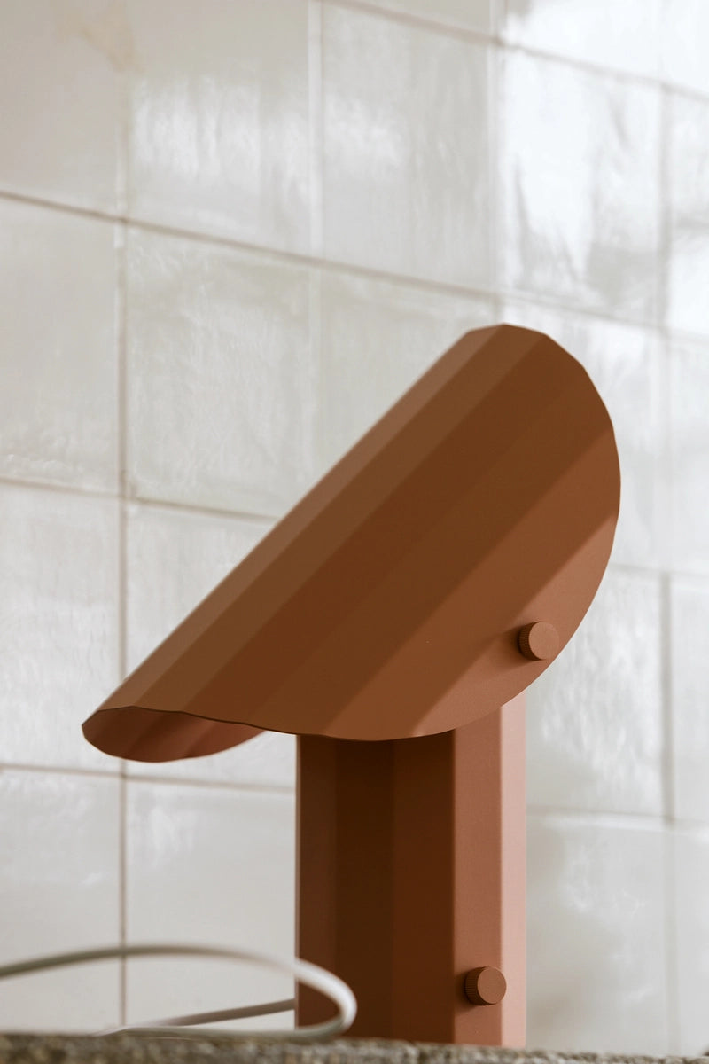 Tafellamp APOLIN gebroken roze