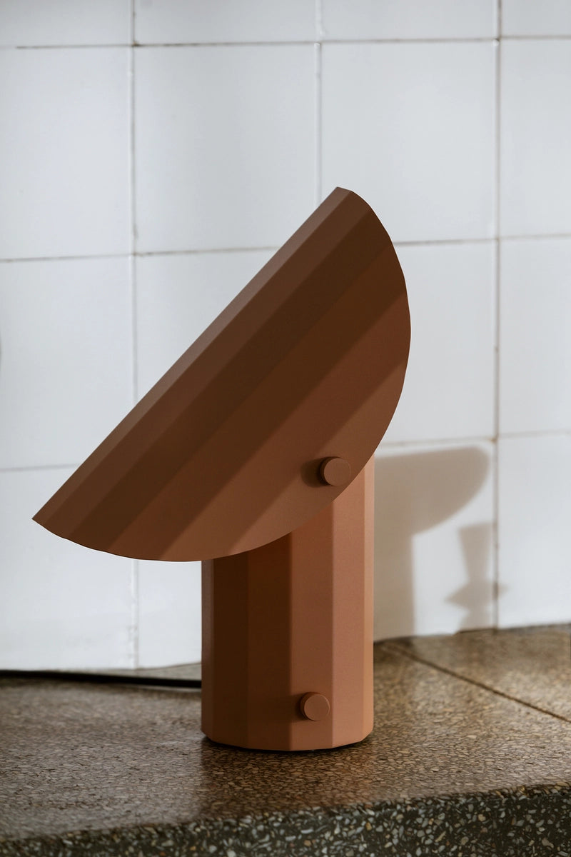 Tafellamp APOLIN gebroken roze