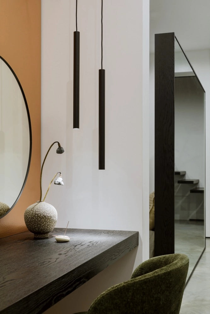 ROLL 2 Black Pendant Lamp