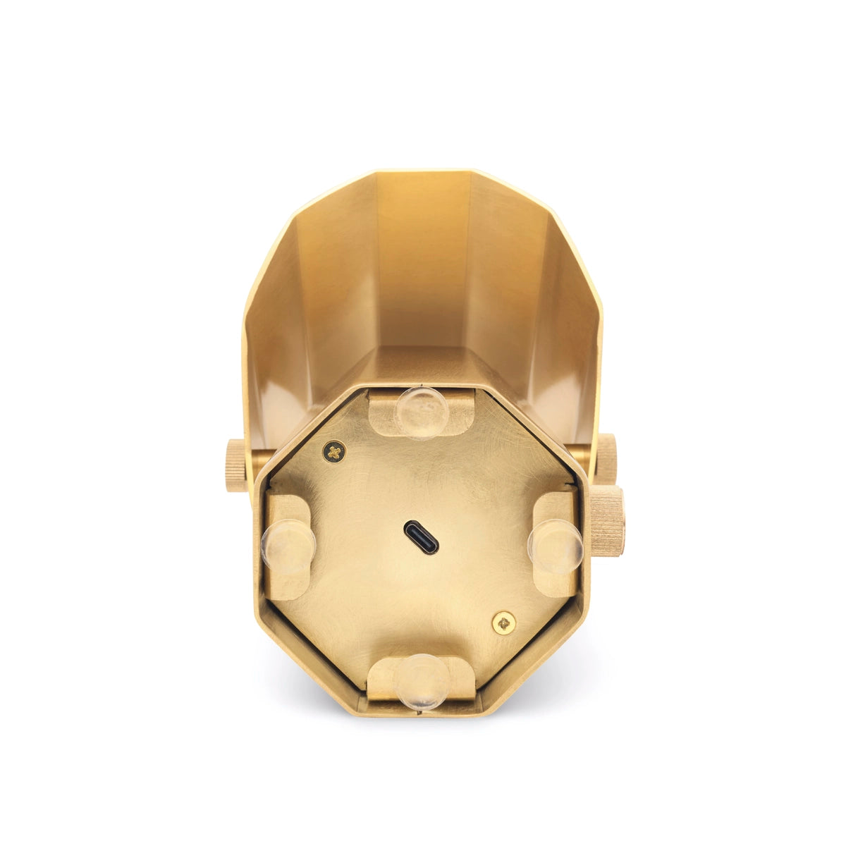 Portable lamp APOLIN brushed brass