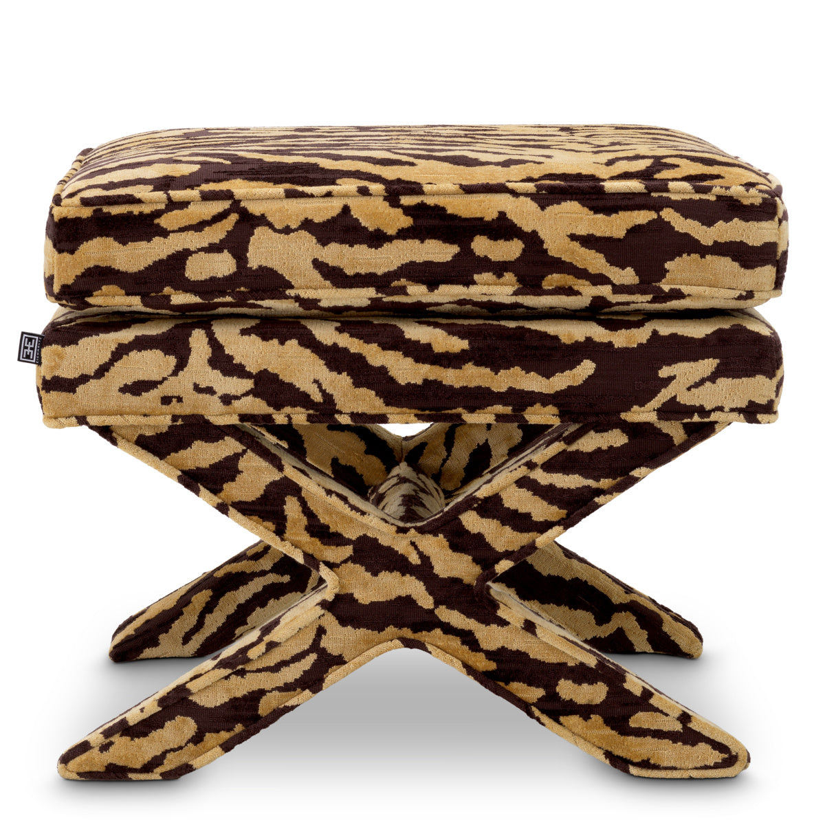 Tabouret CORDOBA bruin tijger