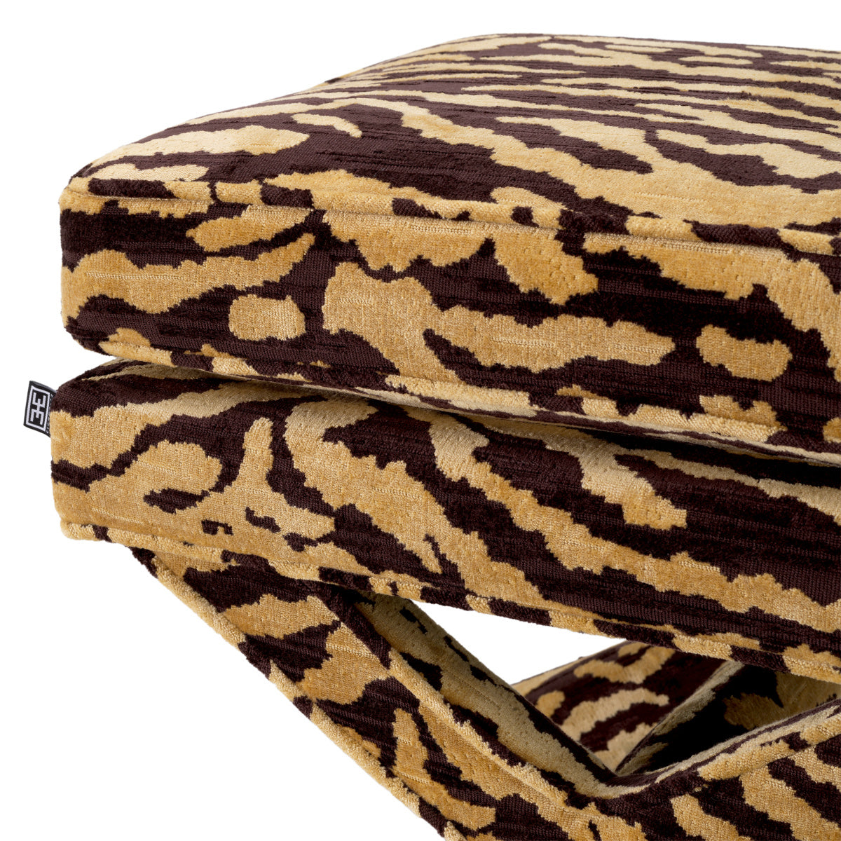 Tabouret CORDOBA bruin tijger
