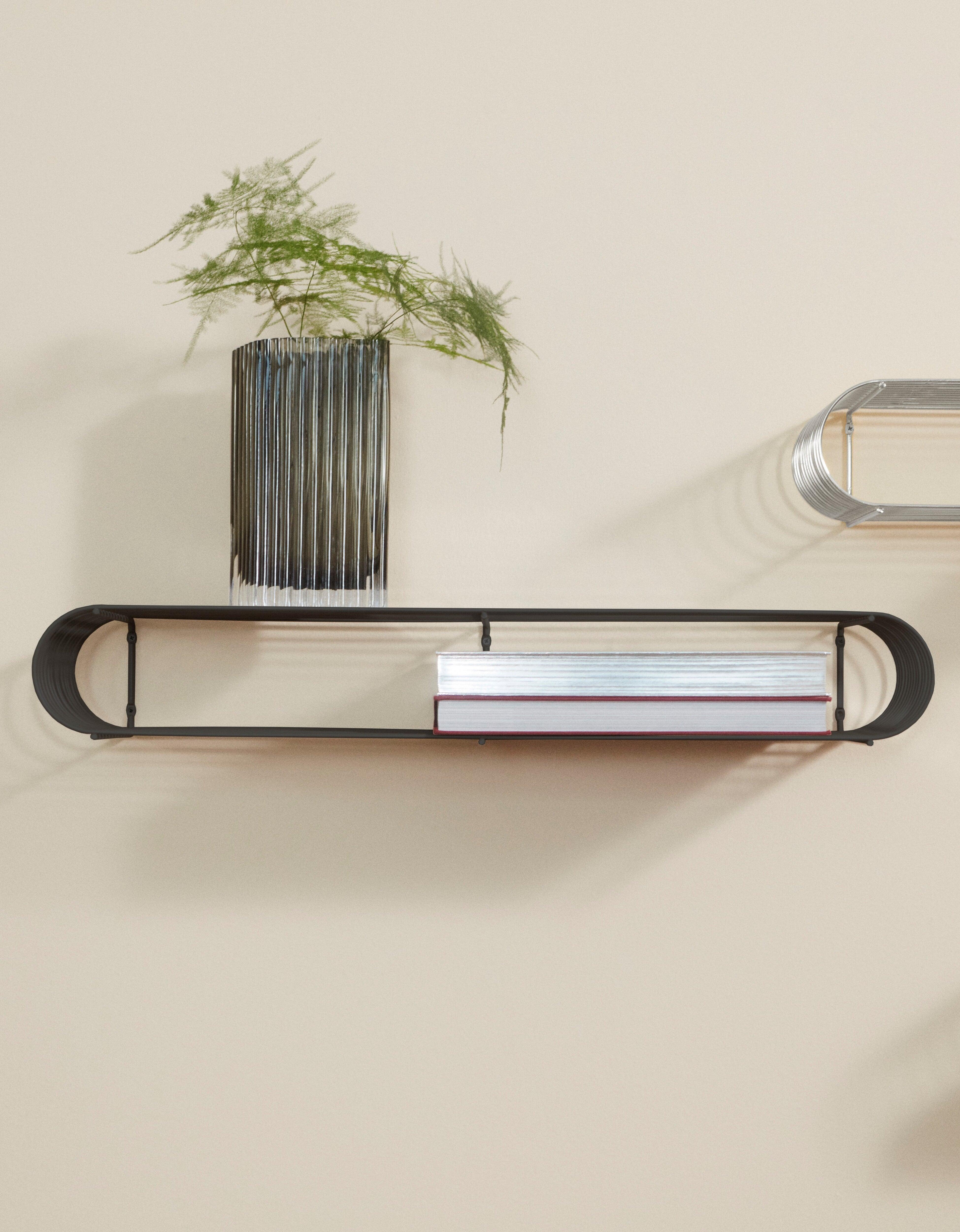 Półka ścienna CURVA czarny AYTM Eye on Design