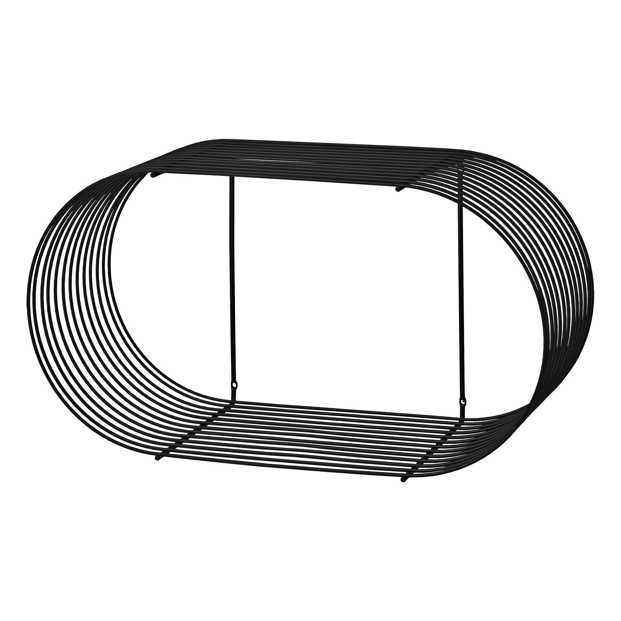 Półka ścienna CURVA czarny AYTM 61.4 cm Eye on Design