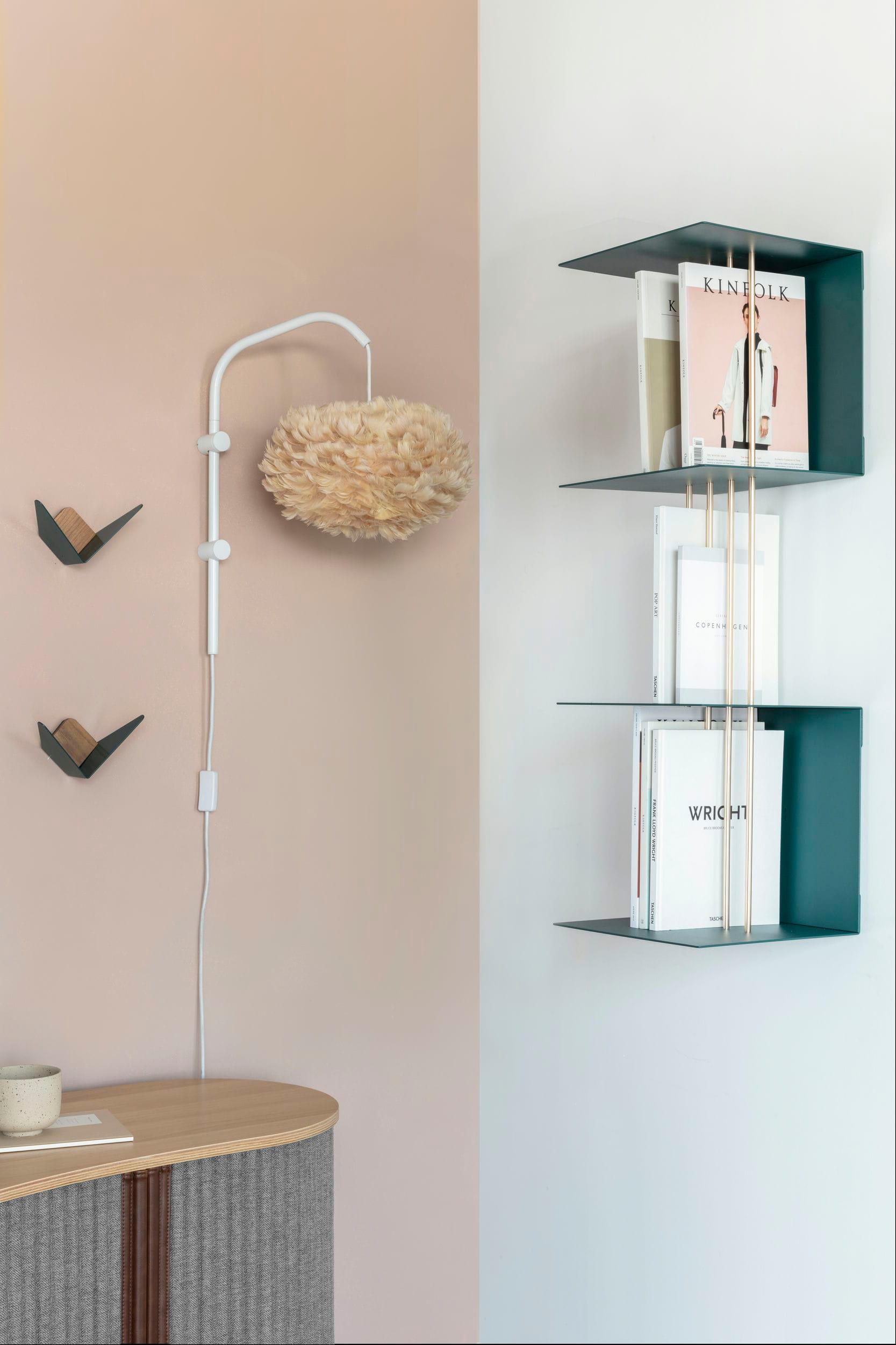 Półka TEASER butelkowy zielony ze złotym UMAGE Eye on Design