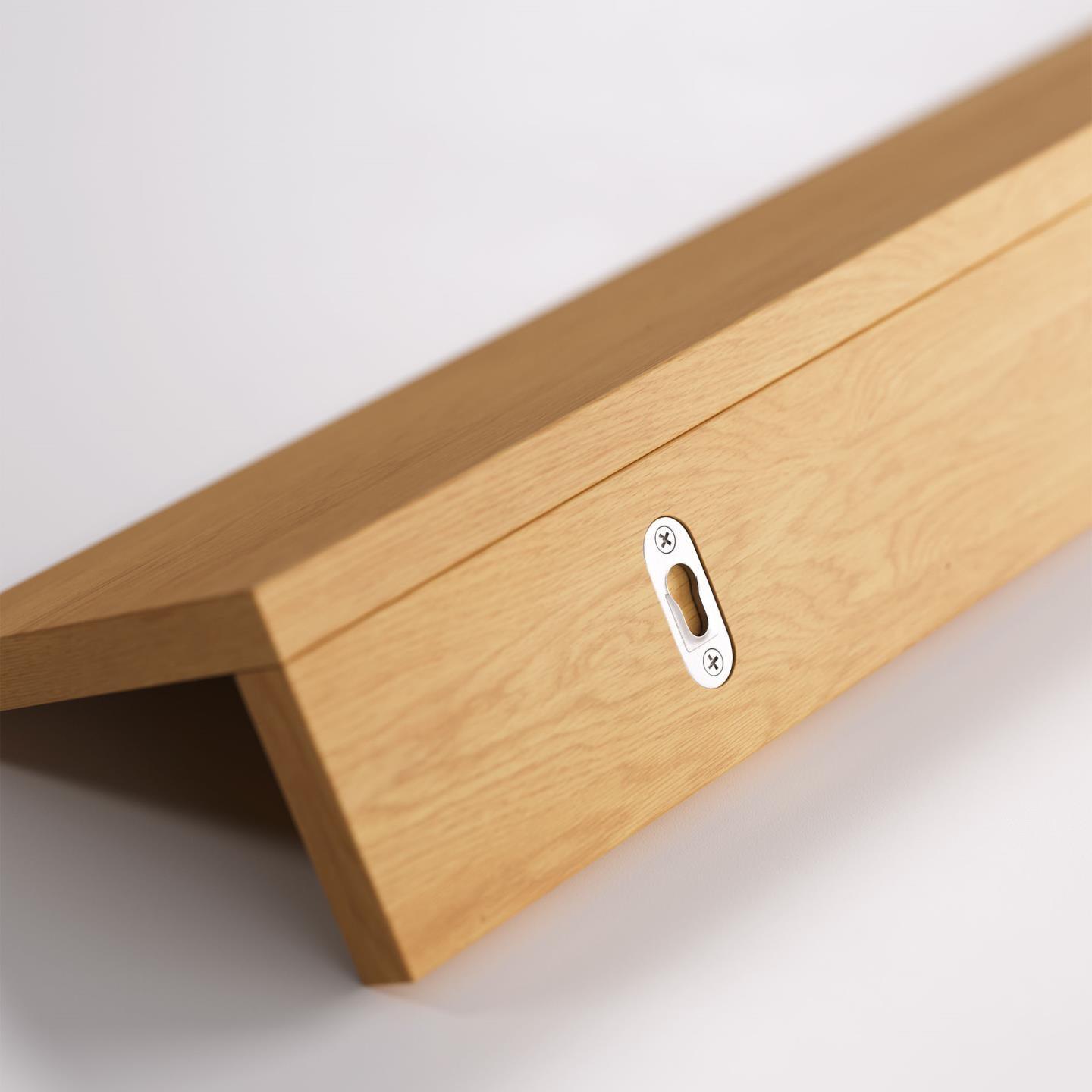 Półka wisząca ABILEN fornir dębowy La Forma Eye on Design