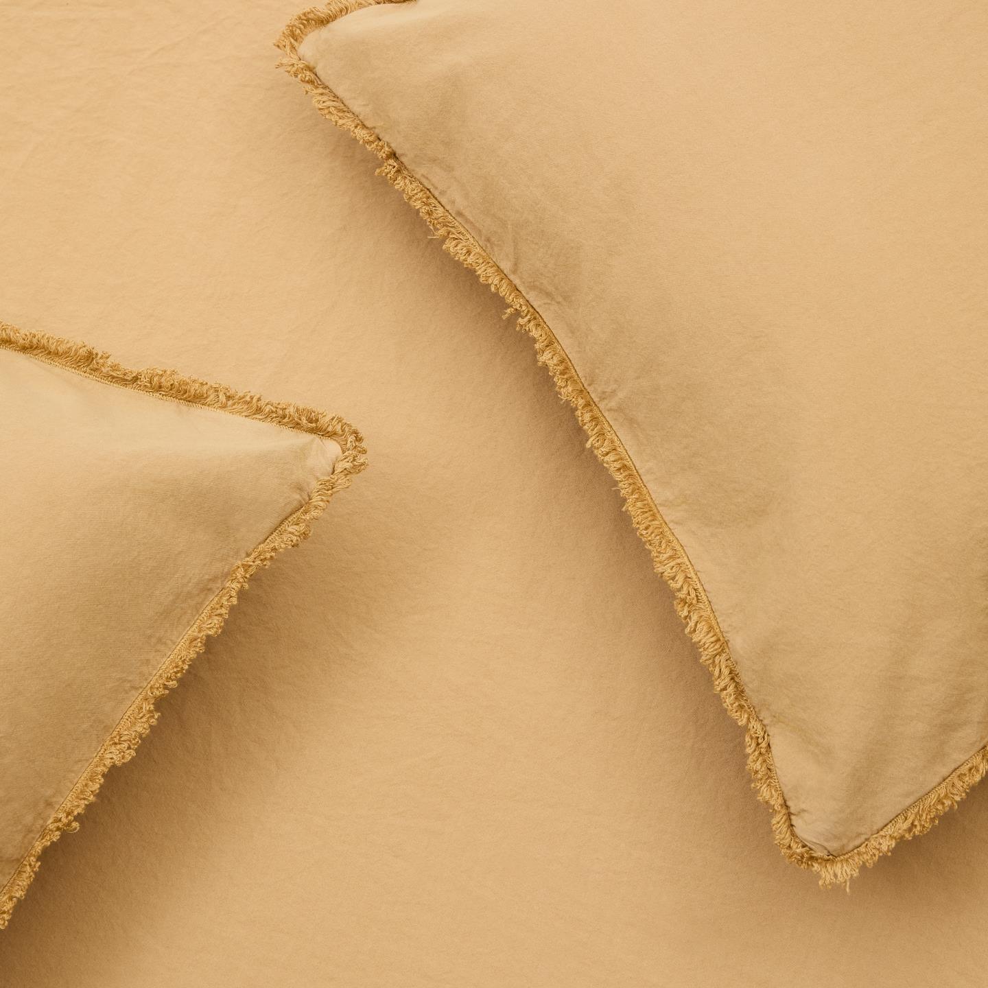 Pościel SIFINIA musztardowa bawełna perkalowa La Forma Eye on Design