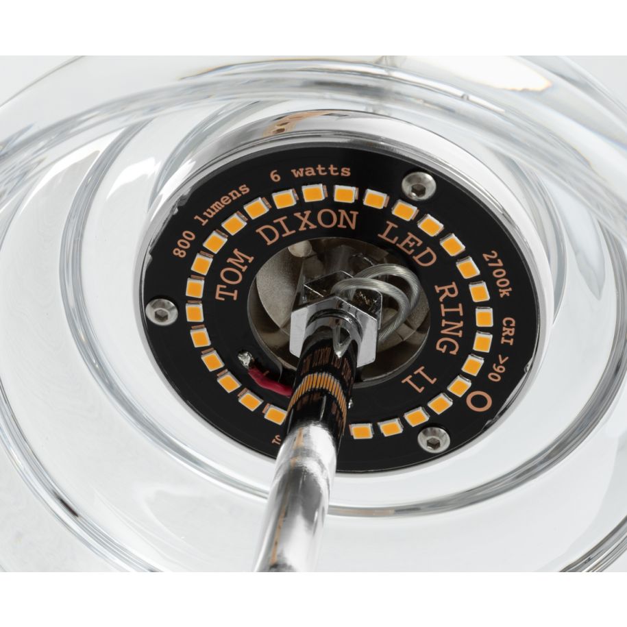 Hanging lamp Round Glass Press