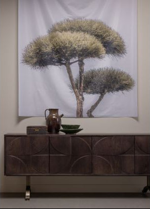 Zeichnen Sie Sideboard -Mangoholz