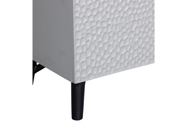 Barek GEHOUT grijs mango hout