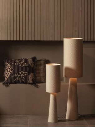 Vloerlamp LOFT beige boucle
