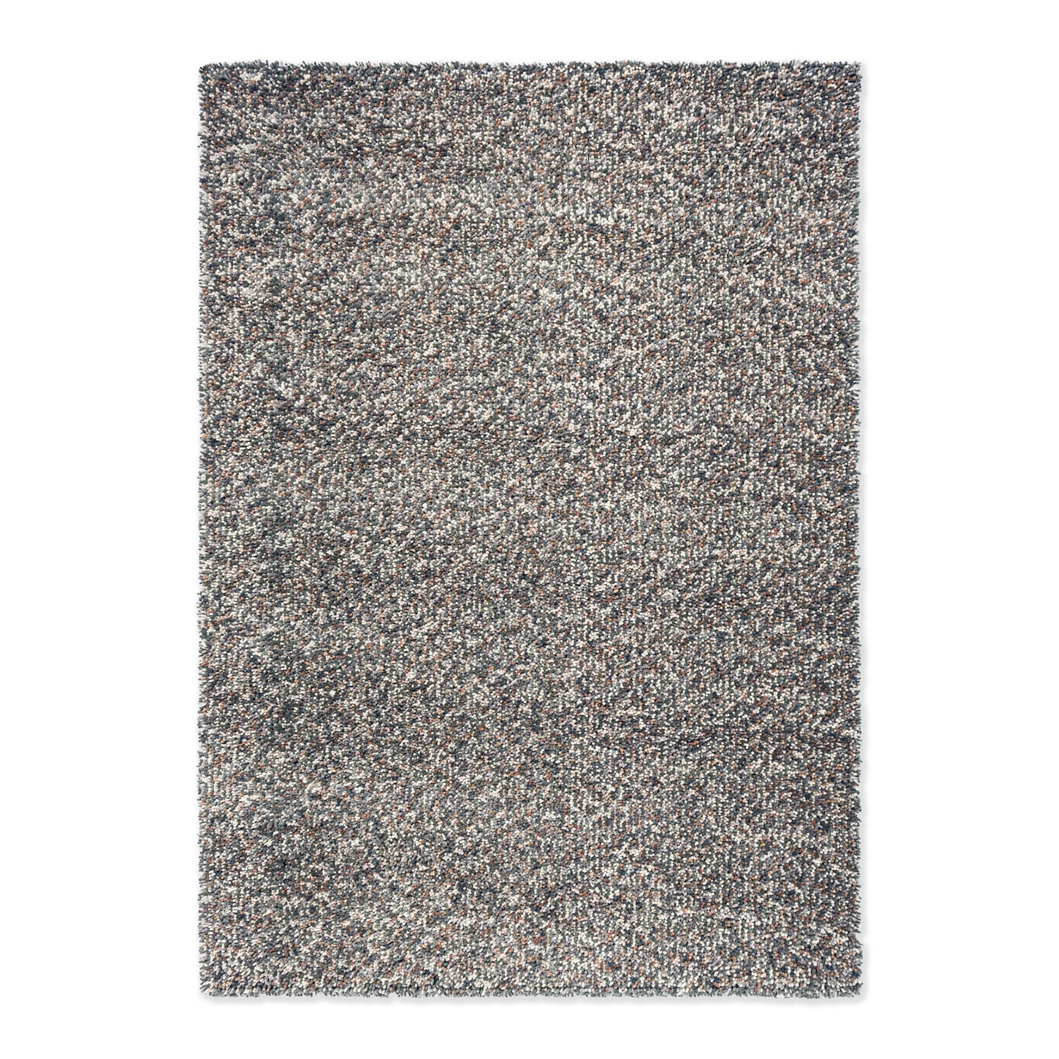 Teppich POP ART grau mit langem Flor