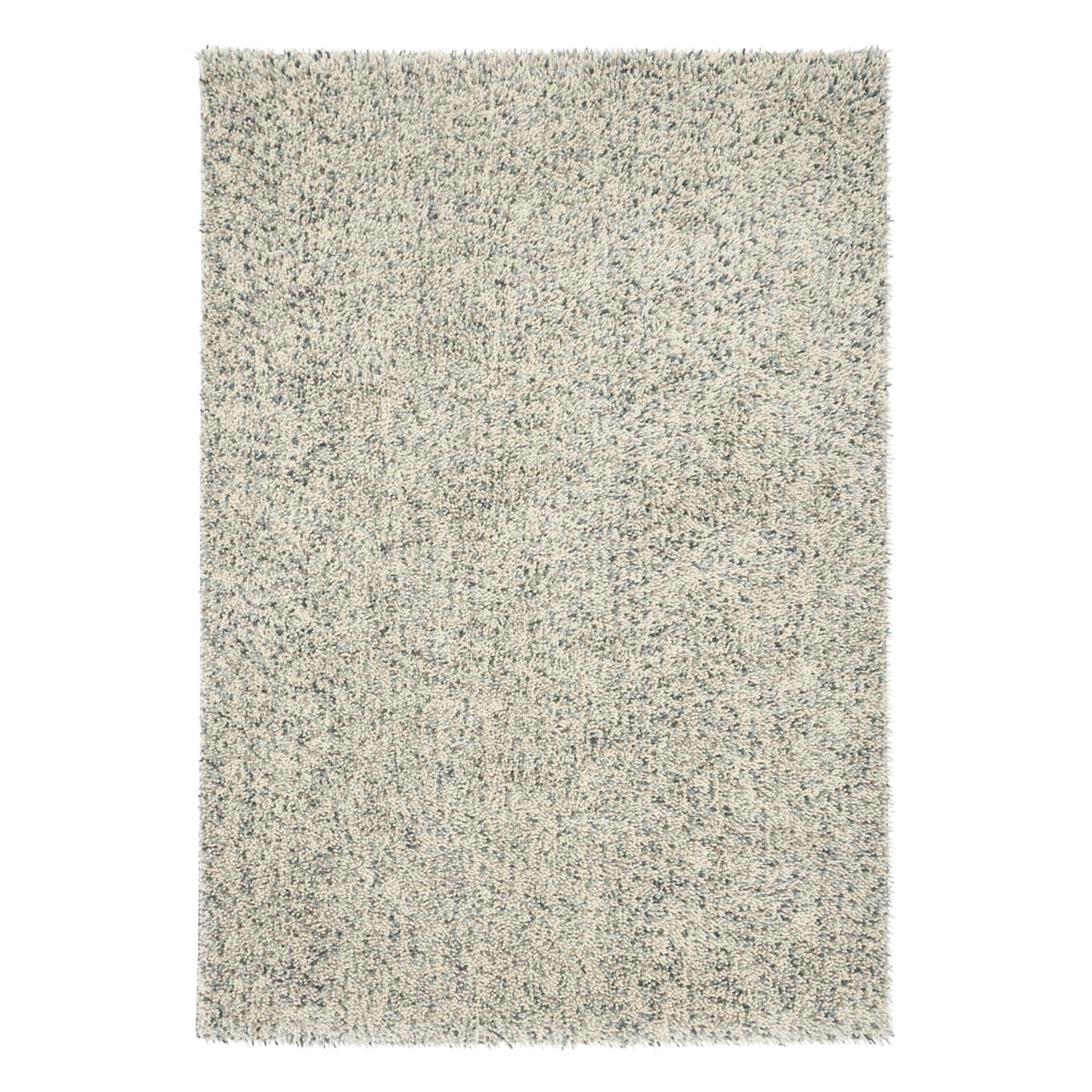 POP ART rug in blue-gray with long pile