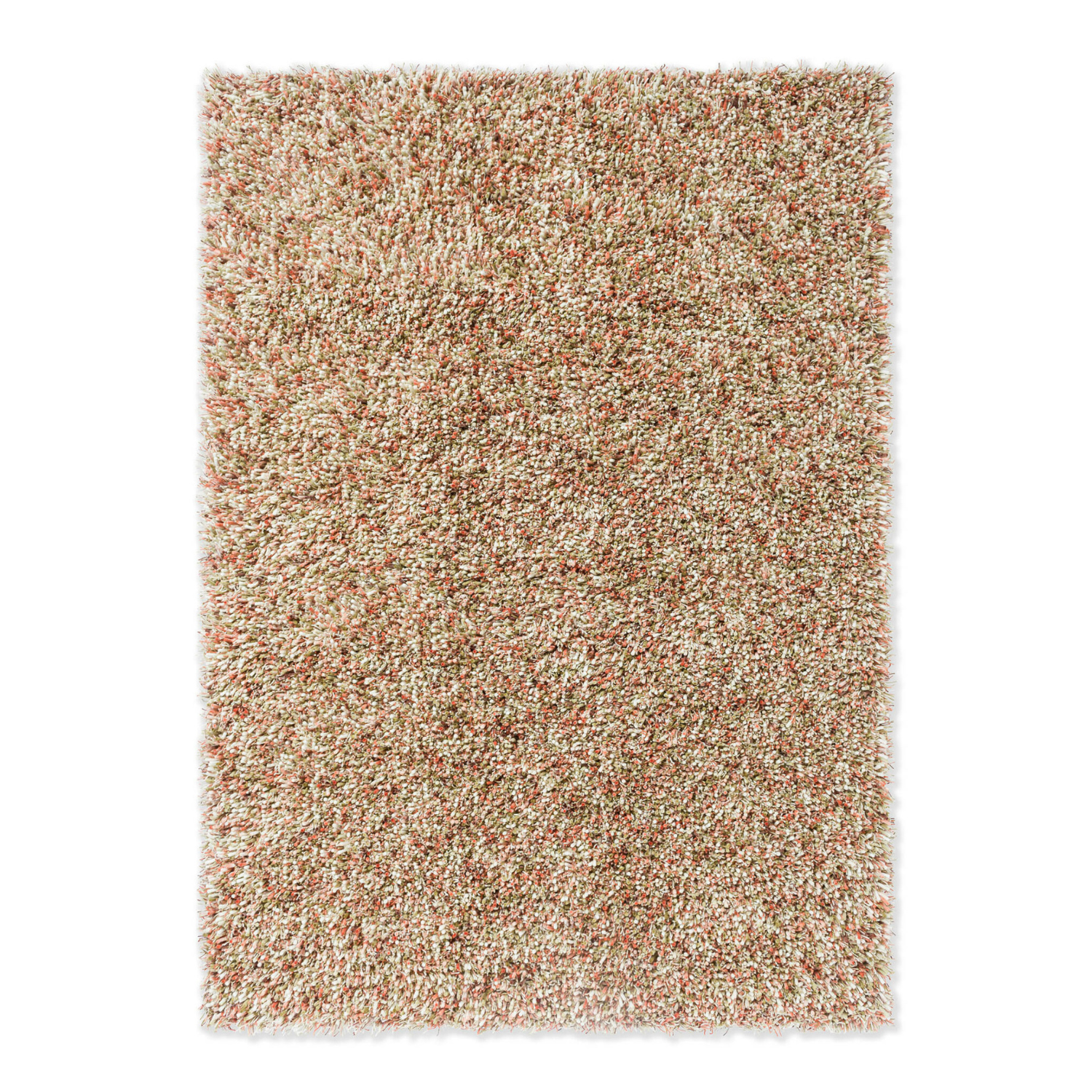 Teppich mit langem Flor SPRING beige-orange
