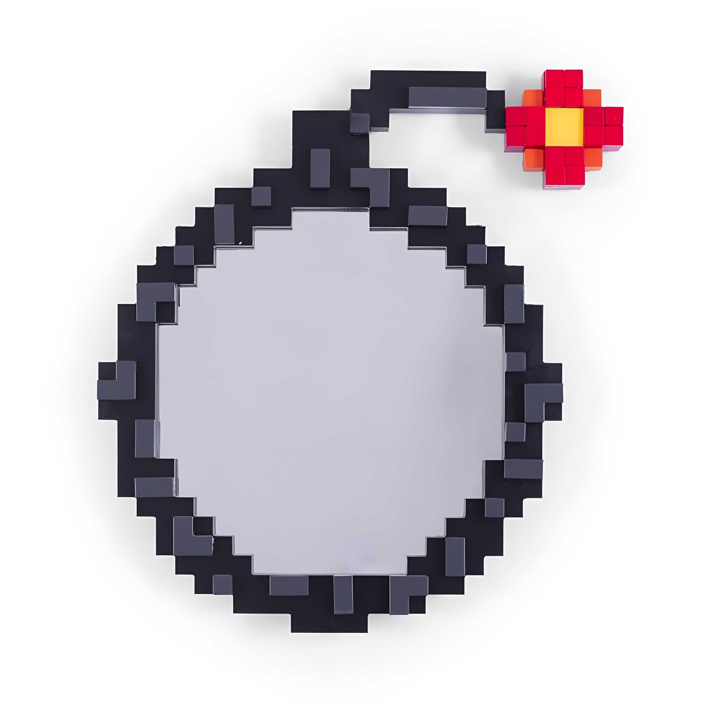 Pixelspiegel - schwarze Bomben