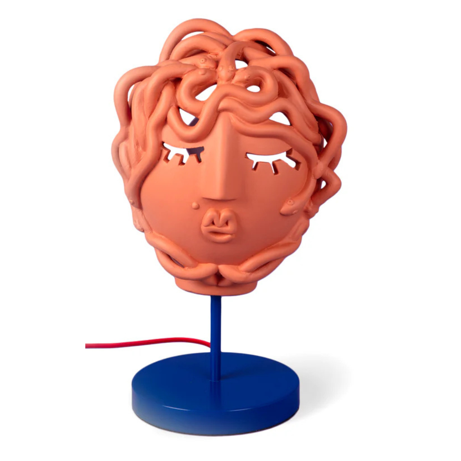 Tafellamp MAGNA GRAECIA - MEDUSA terracotta