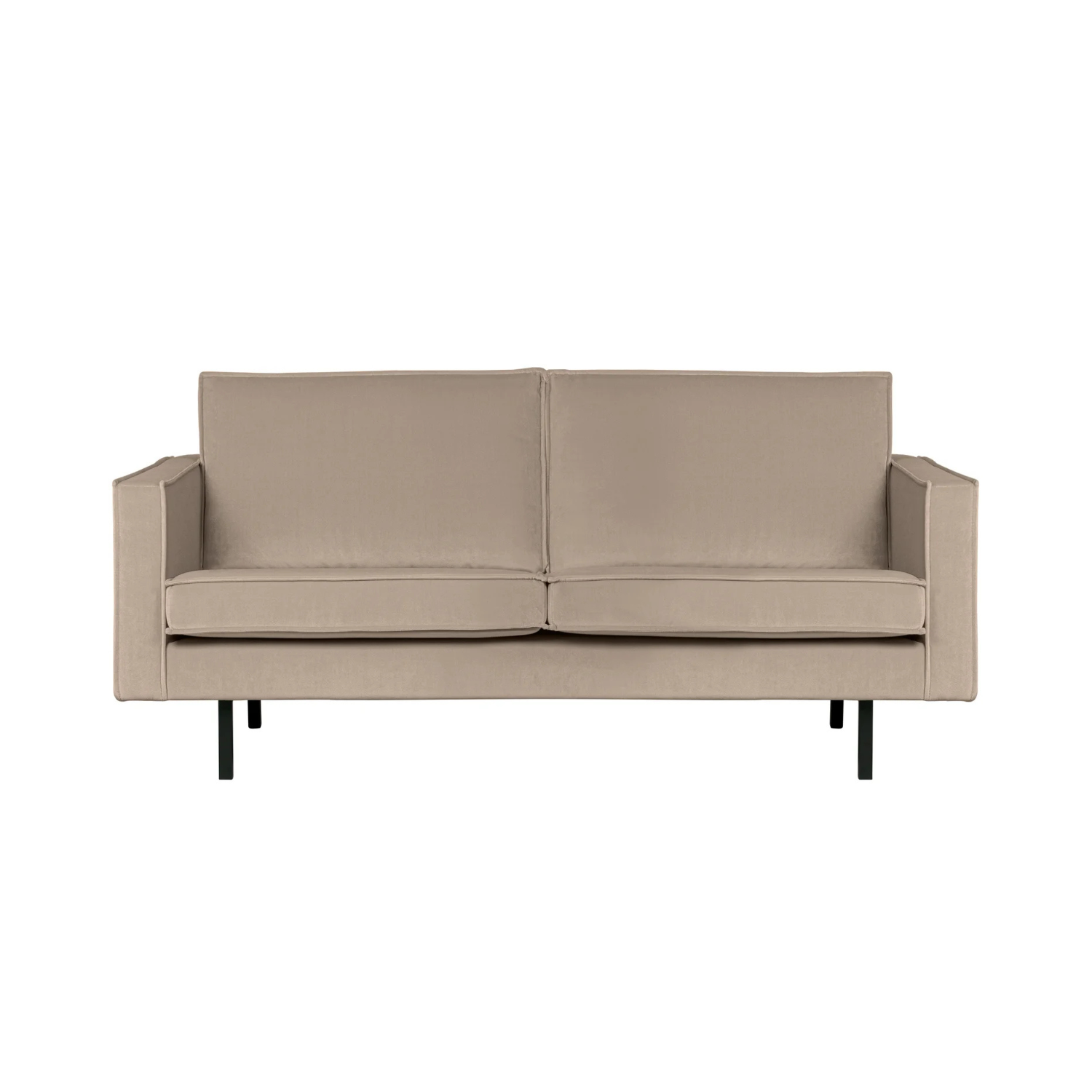 2.5-seater velvet sofa Rodeo Khaki