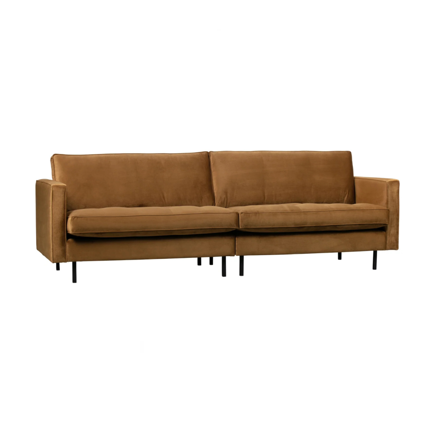 Rodeo Classic Honey Velvet Sofa