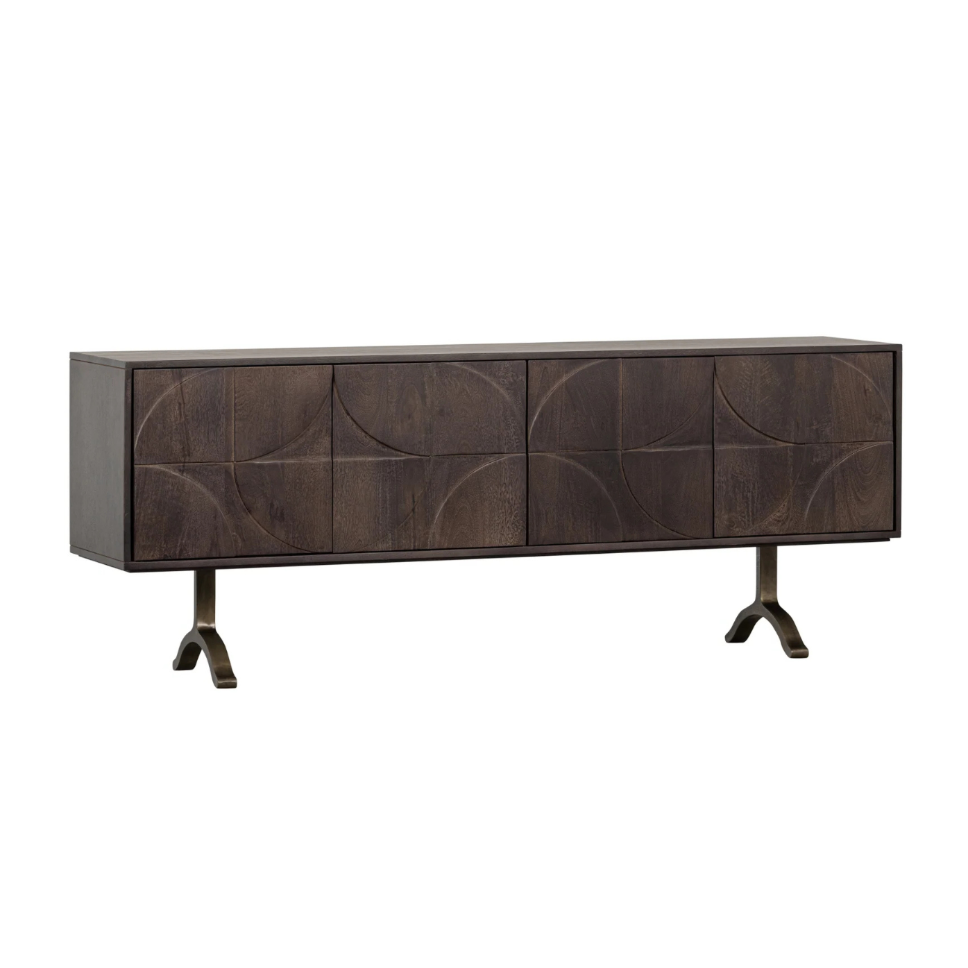Zeichnen Sie Sideboard -Mangoholz