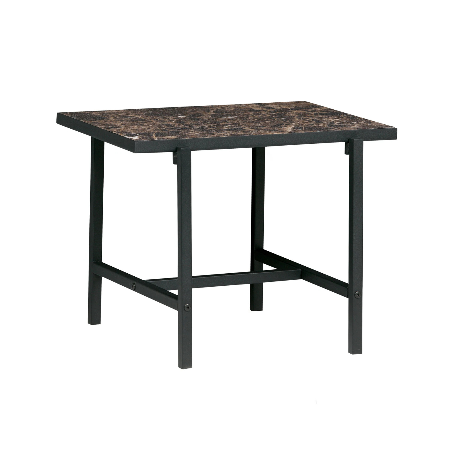 Zwarte TURN salontafel met draaibaar blad