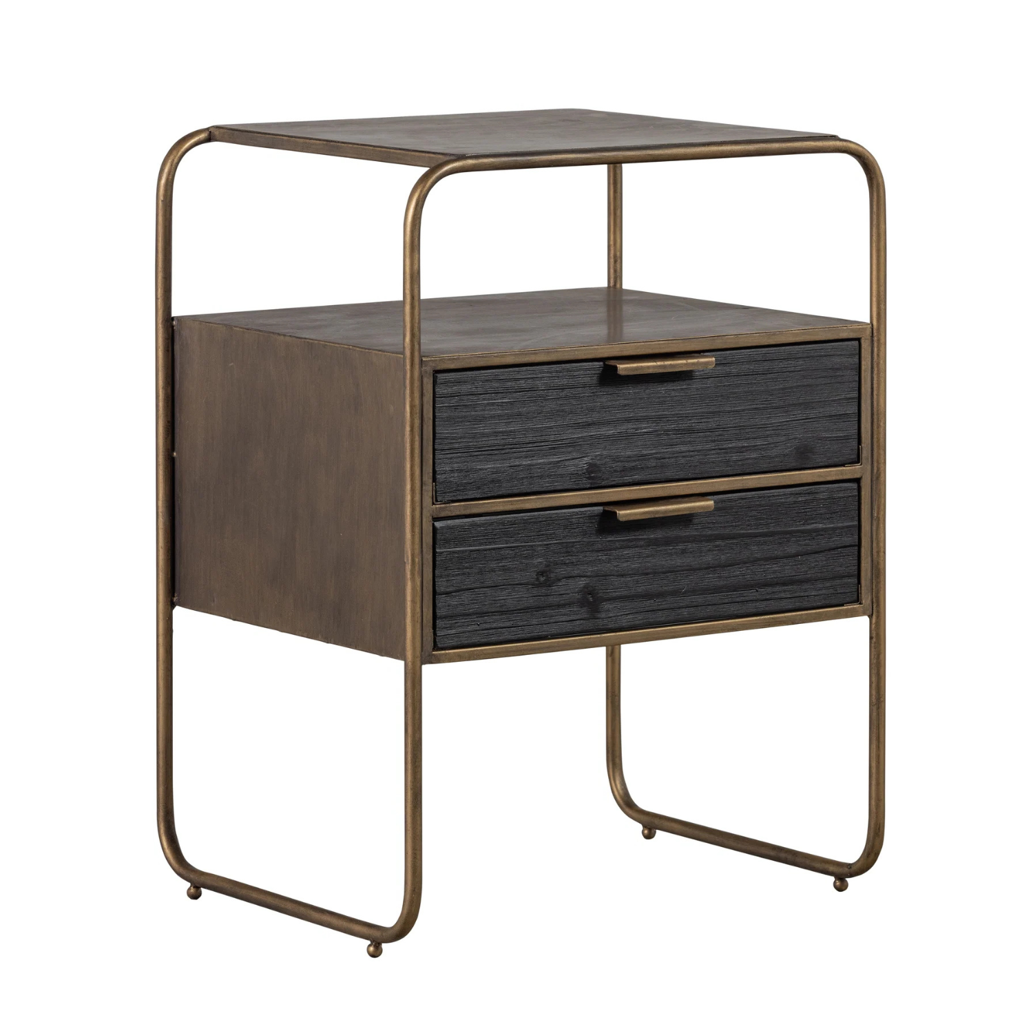 Nachtkastje POLITE antiek messing