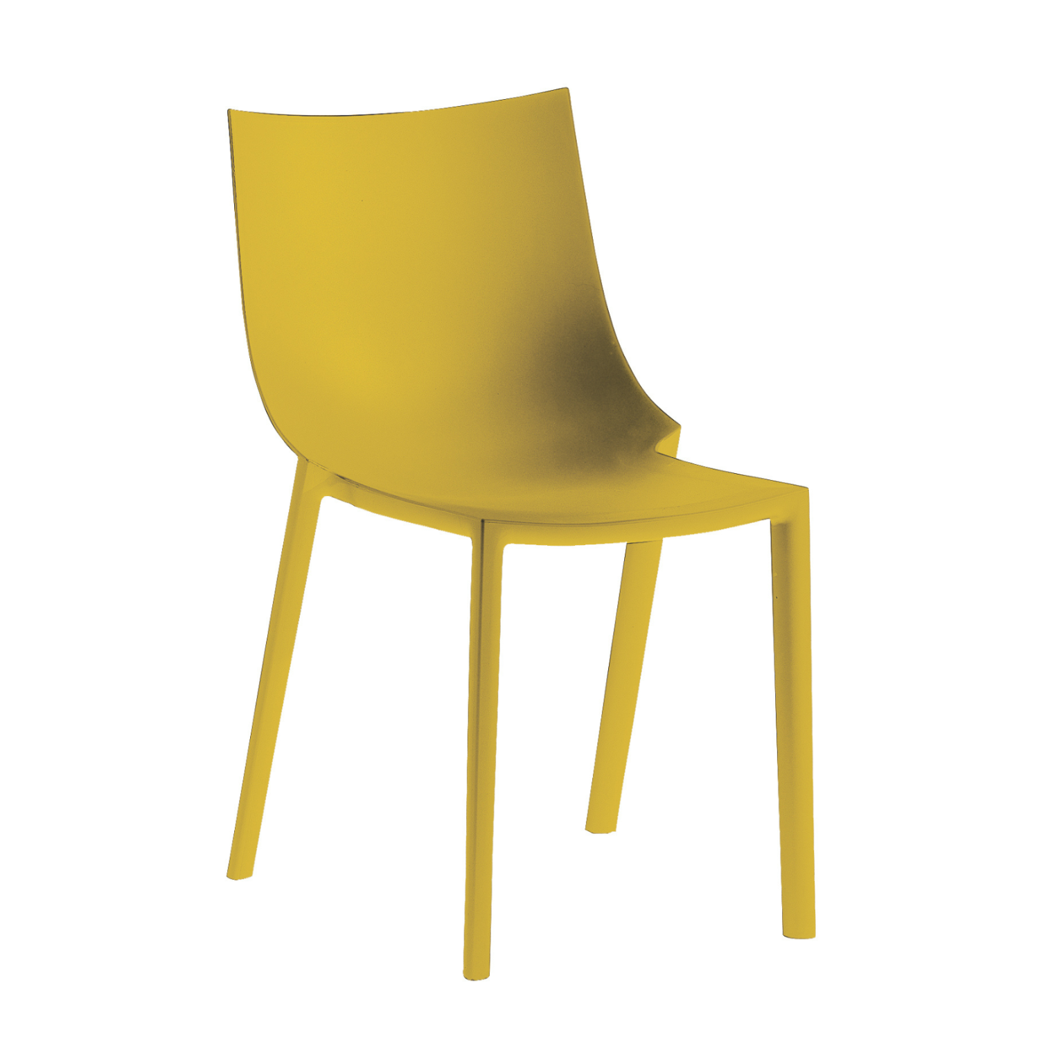 Stuhl, weil gelb