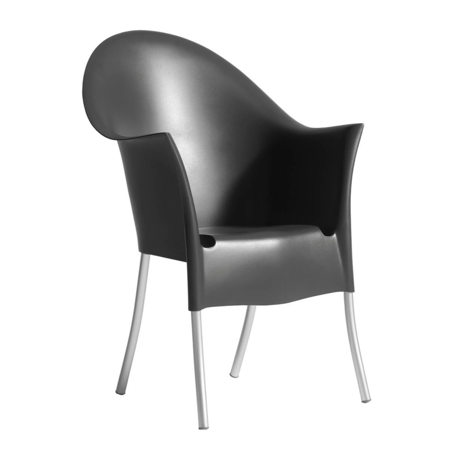 Herr yo schwarzer Stuhl