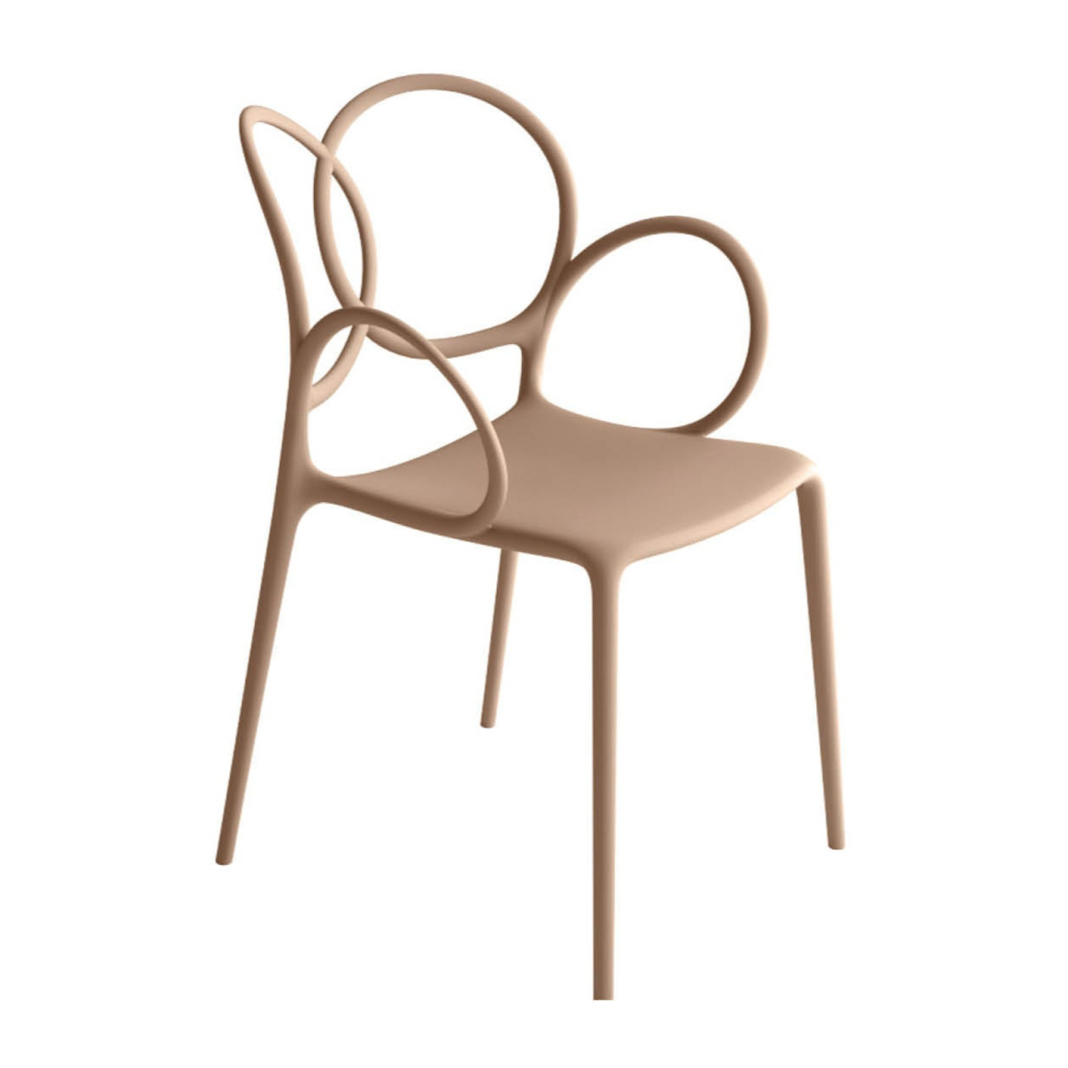 SISSI fauteuil met armleuningen roze