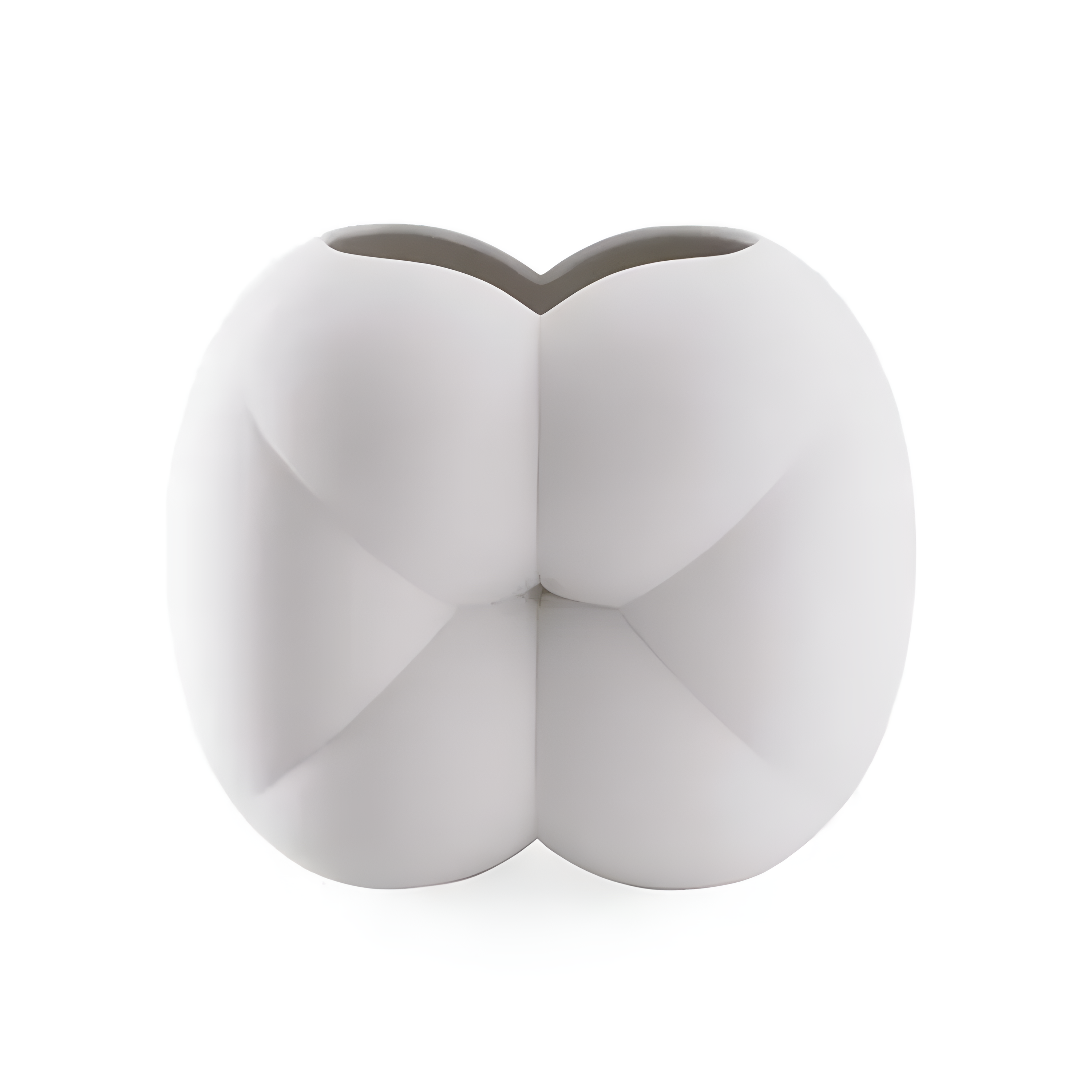 Vaas PERZIKEN - HEDY witte keramiek