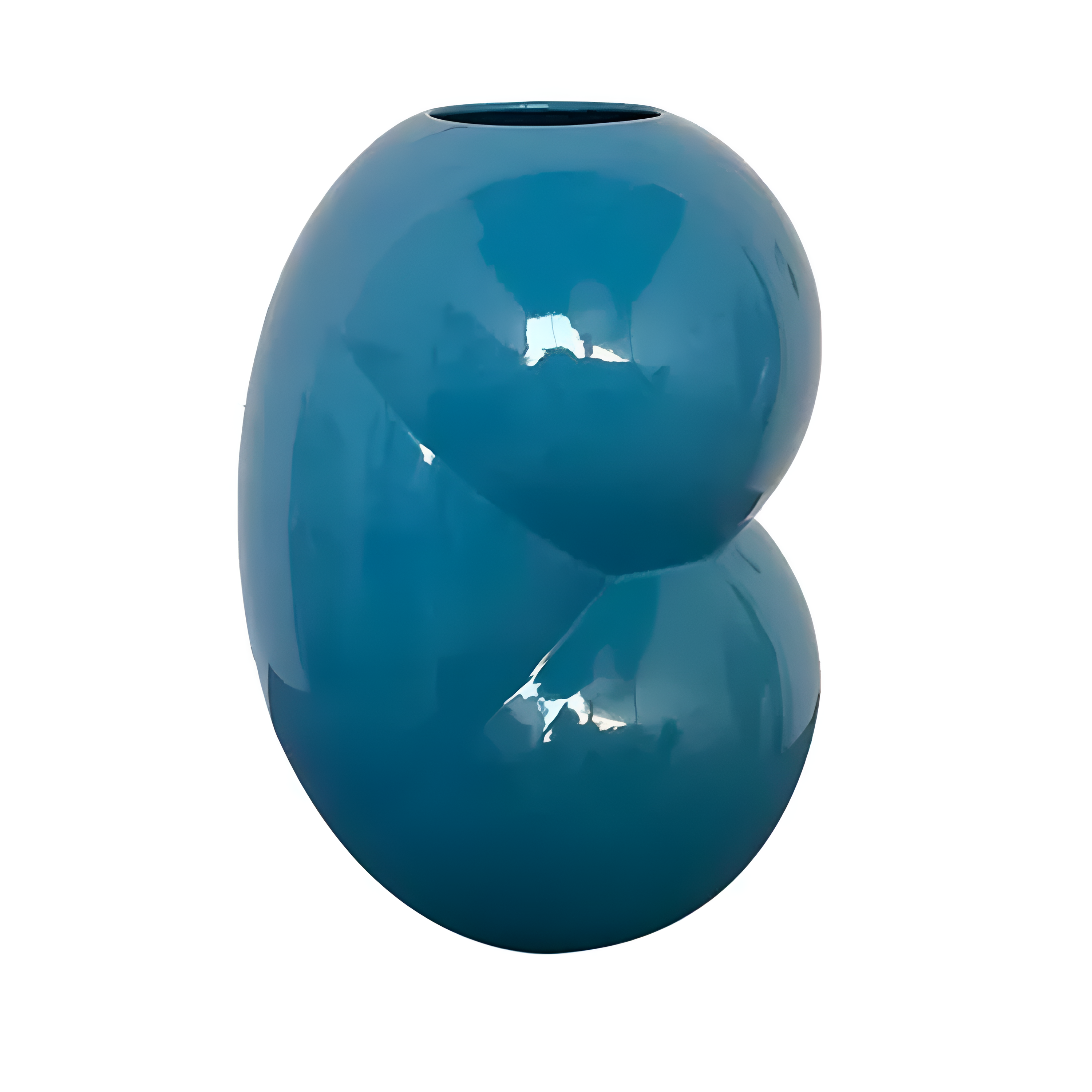 Vase Peaches - Emmeline blue ceramics