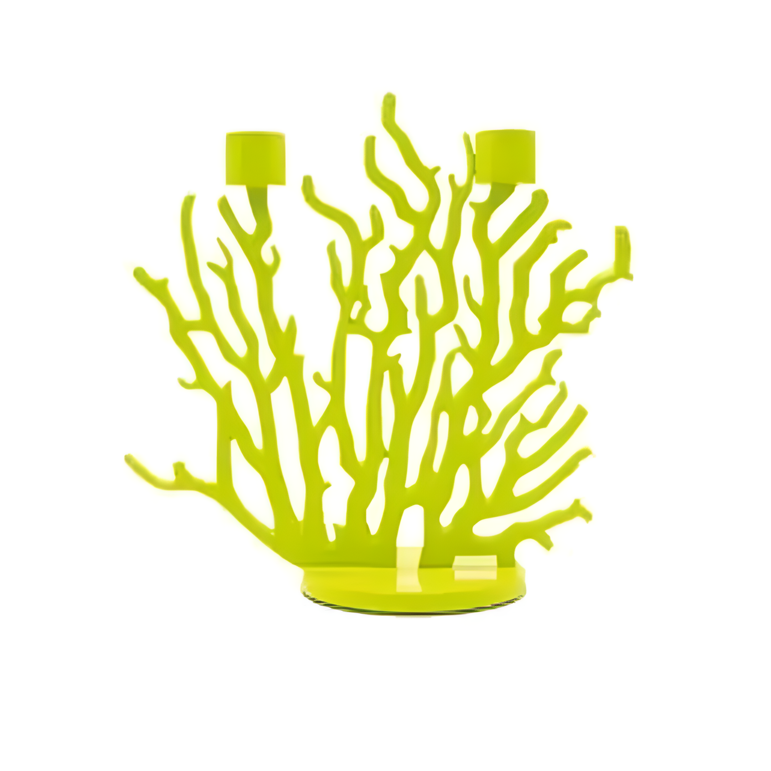 Kaarsenhouder TENOCHTITLAN limoen geel